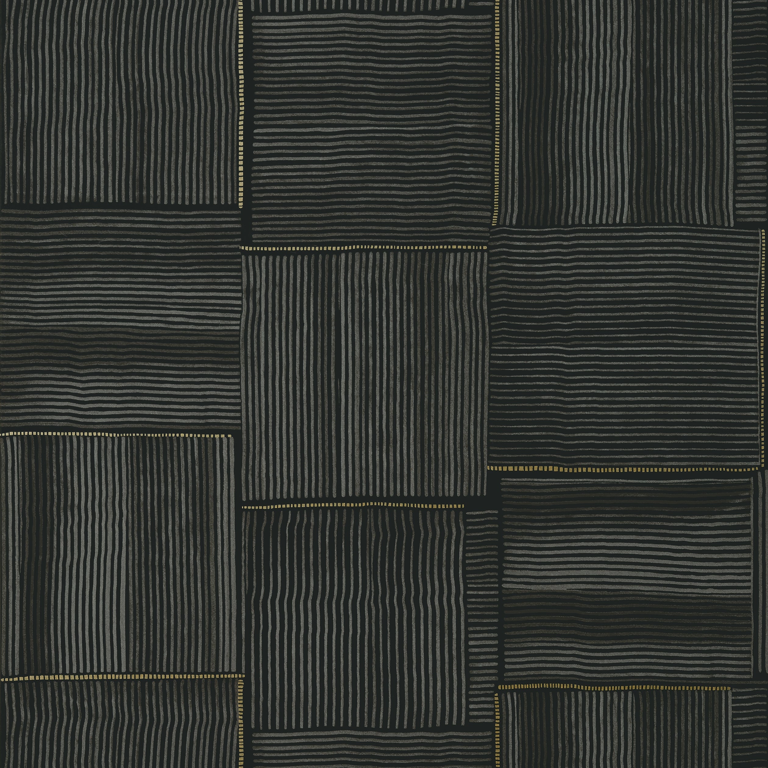 Hayworth wallpaper in black color - pattern number T421 - by Thibaut in the Modern Resource collection
