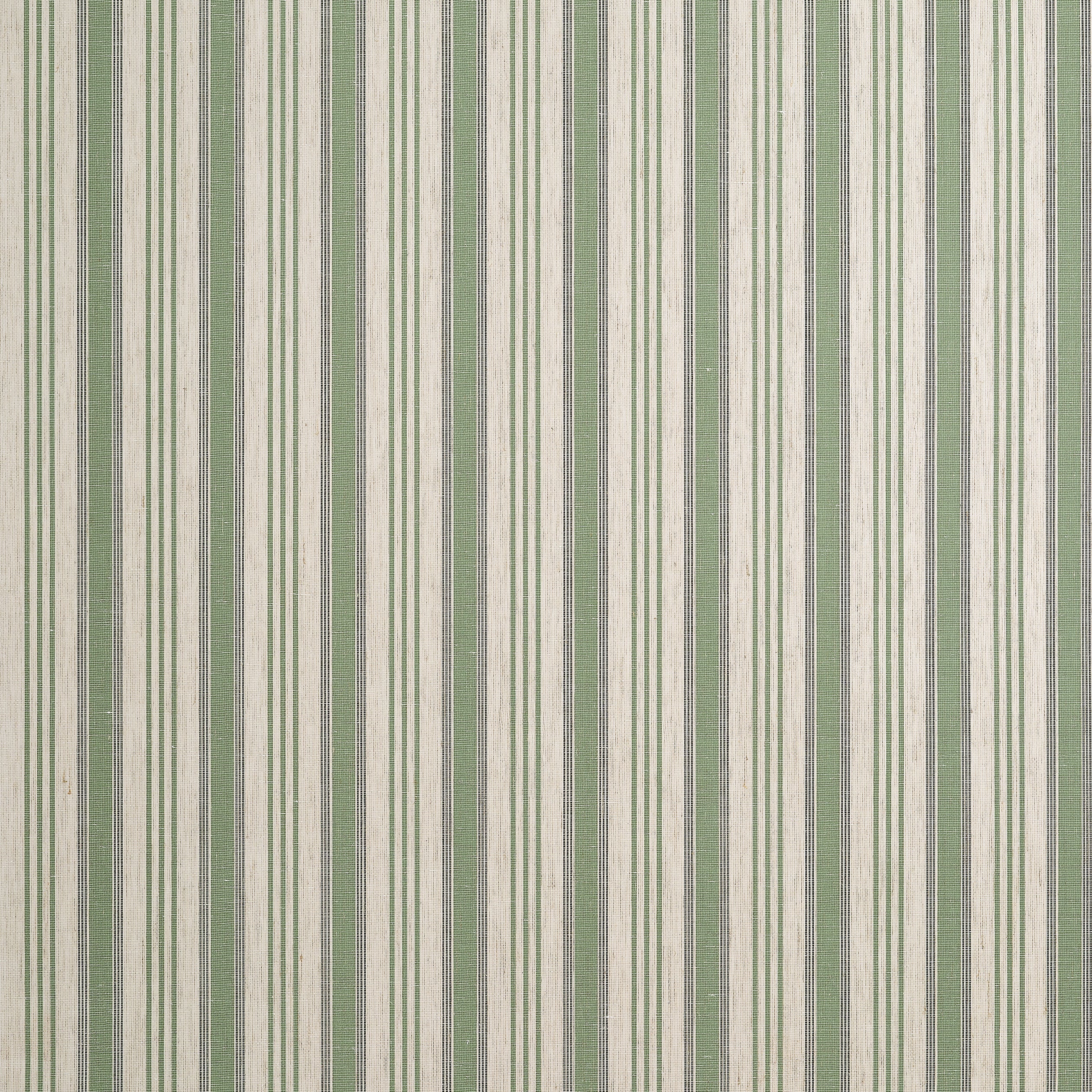 Bennett Stripe wallpaper in green color - pattern number T44003 - by Thibaut in the Stripes and Checks Resource collection