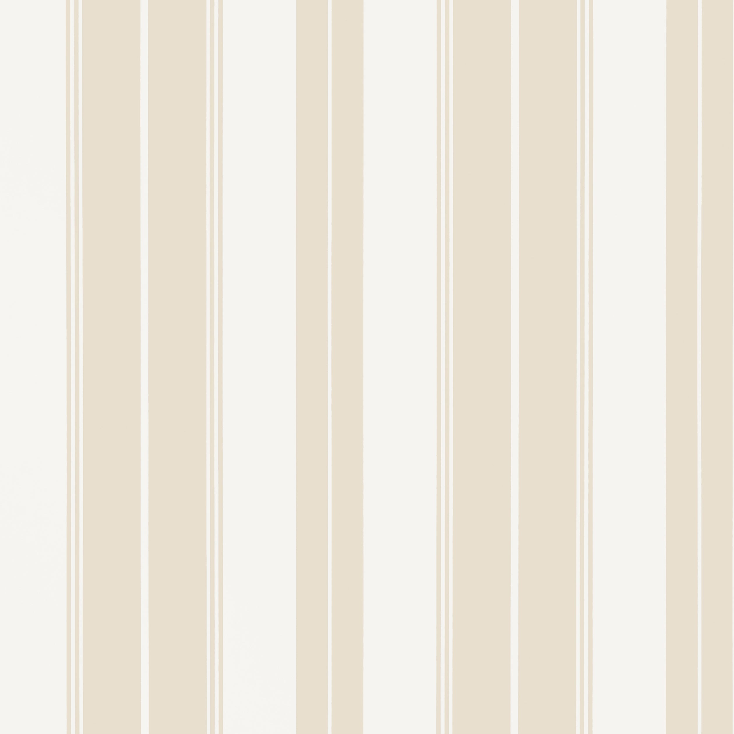 Norfolk Stripe fabric in beige color - pattern number T44039 - by Thibaut in the Stripes and Checks Resource collection