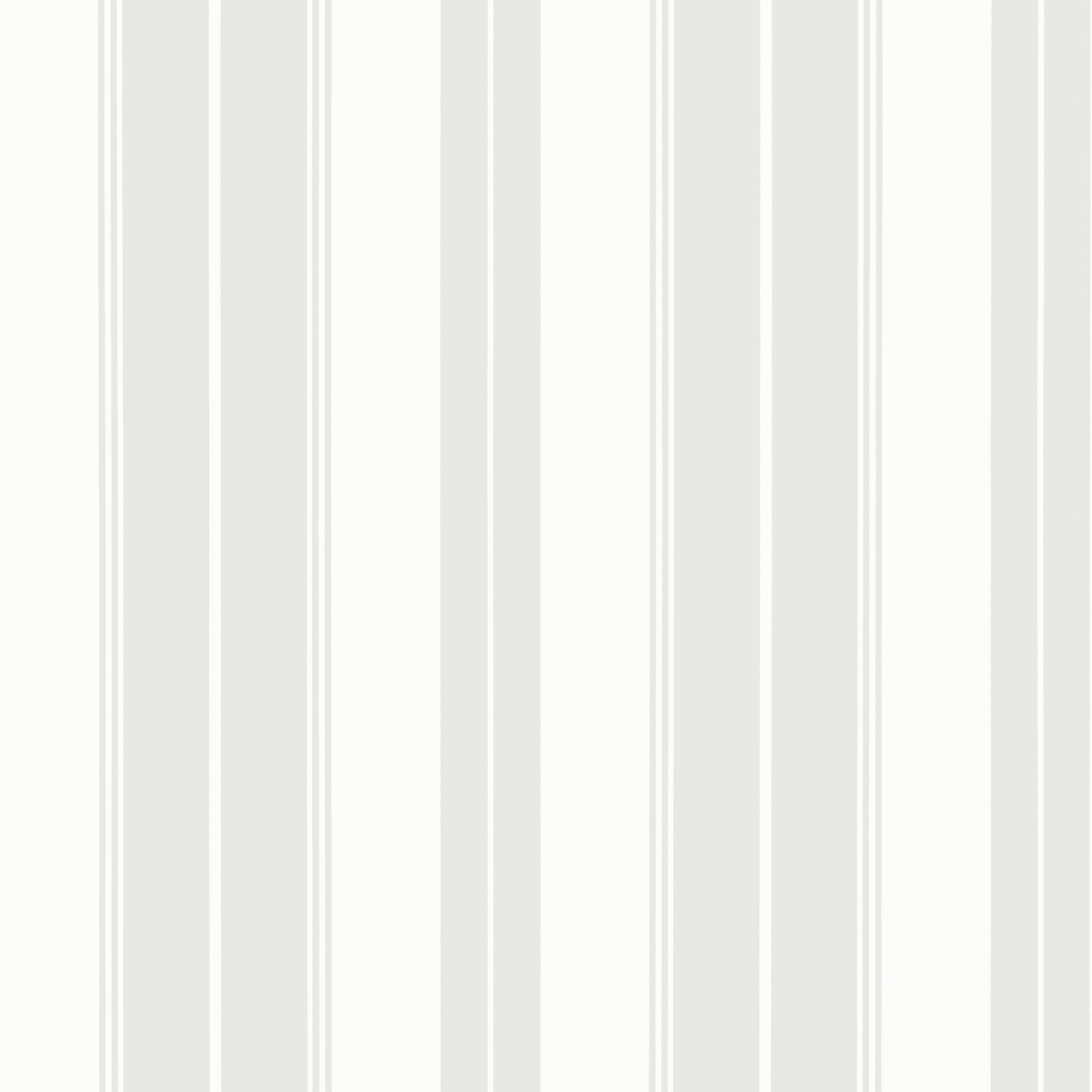 Norfolk Stripe fabric in grey color - pattern number T44040 - by Thibaut in the Stripes and Checks Resource collection