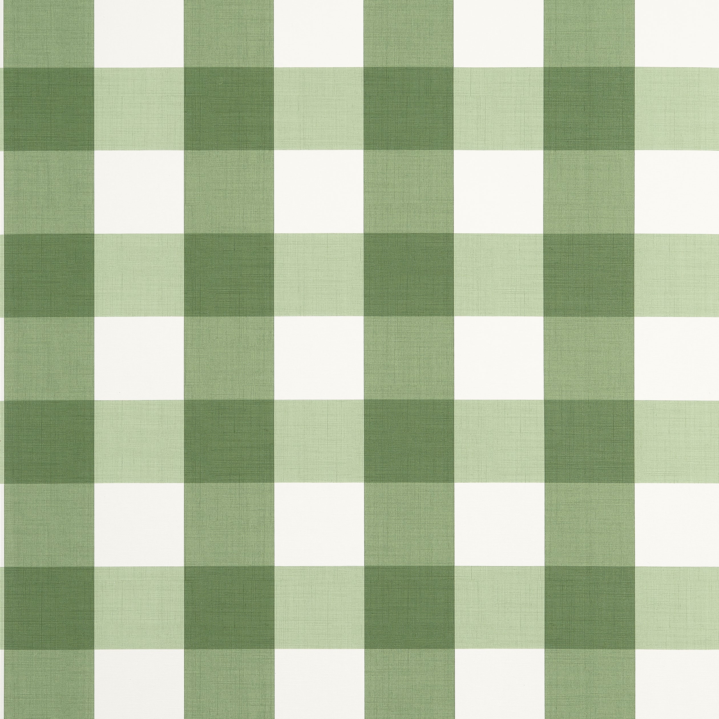 Buffalo Check wallpaper in green color - pattern number T44078 - by Thibaut in the Stripes and Checks Resource collection