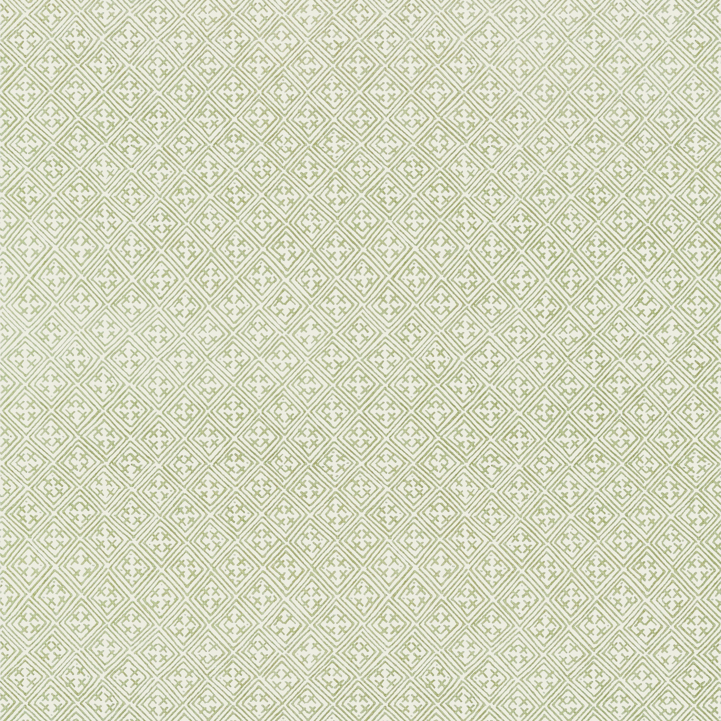 Laos fabric in green color - pattern number T72615 - by Thibaut in the Chestnut Hill collection