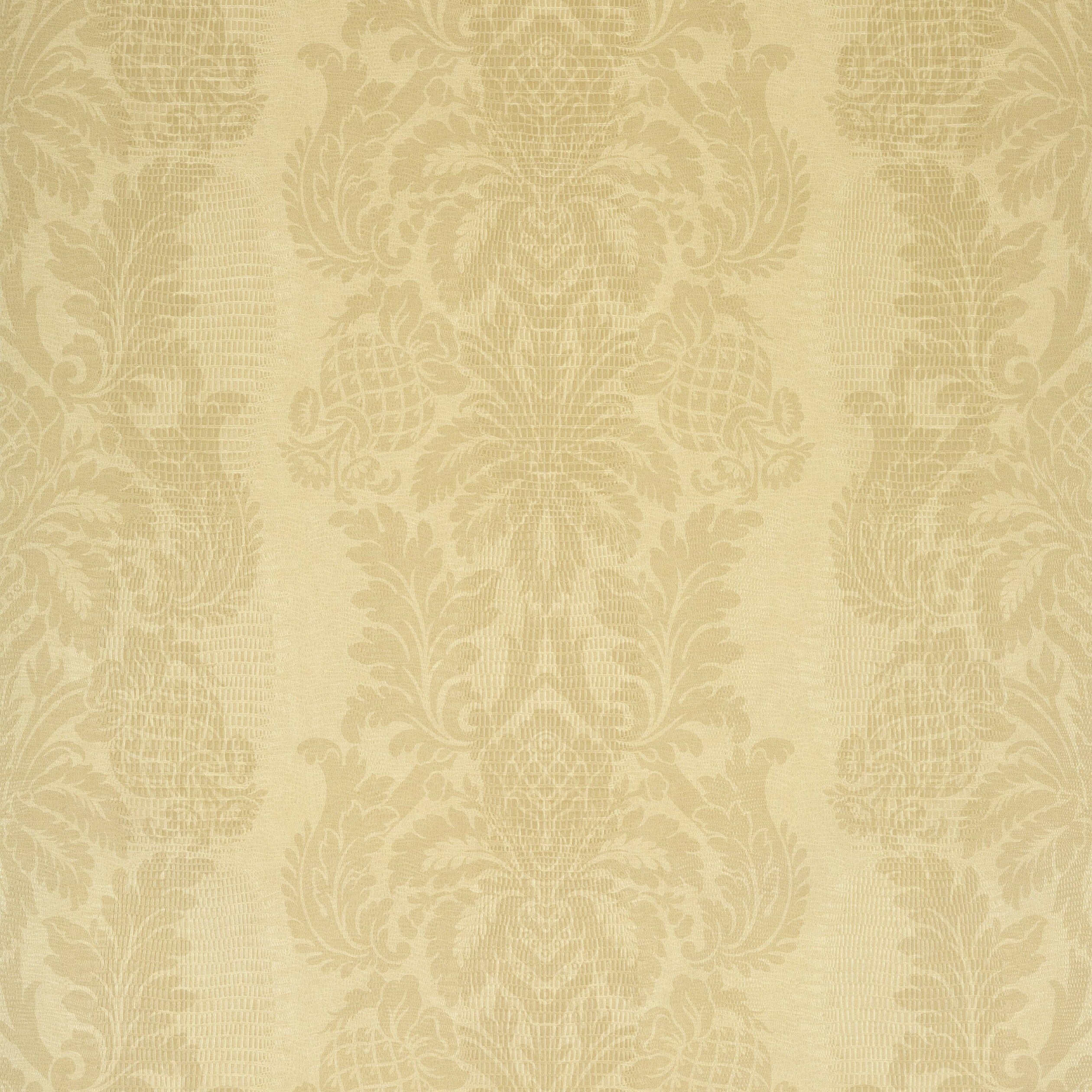 French Quarter Damask fabric in beige color - pattern number T89109 - by Thibaut in the Damask Resource Volume 4 collection