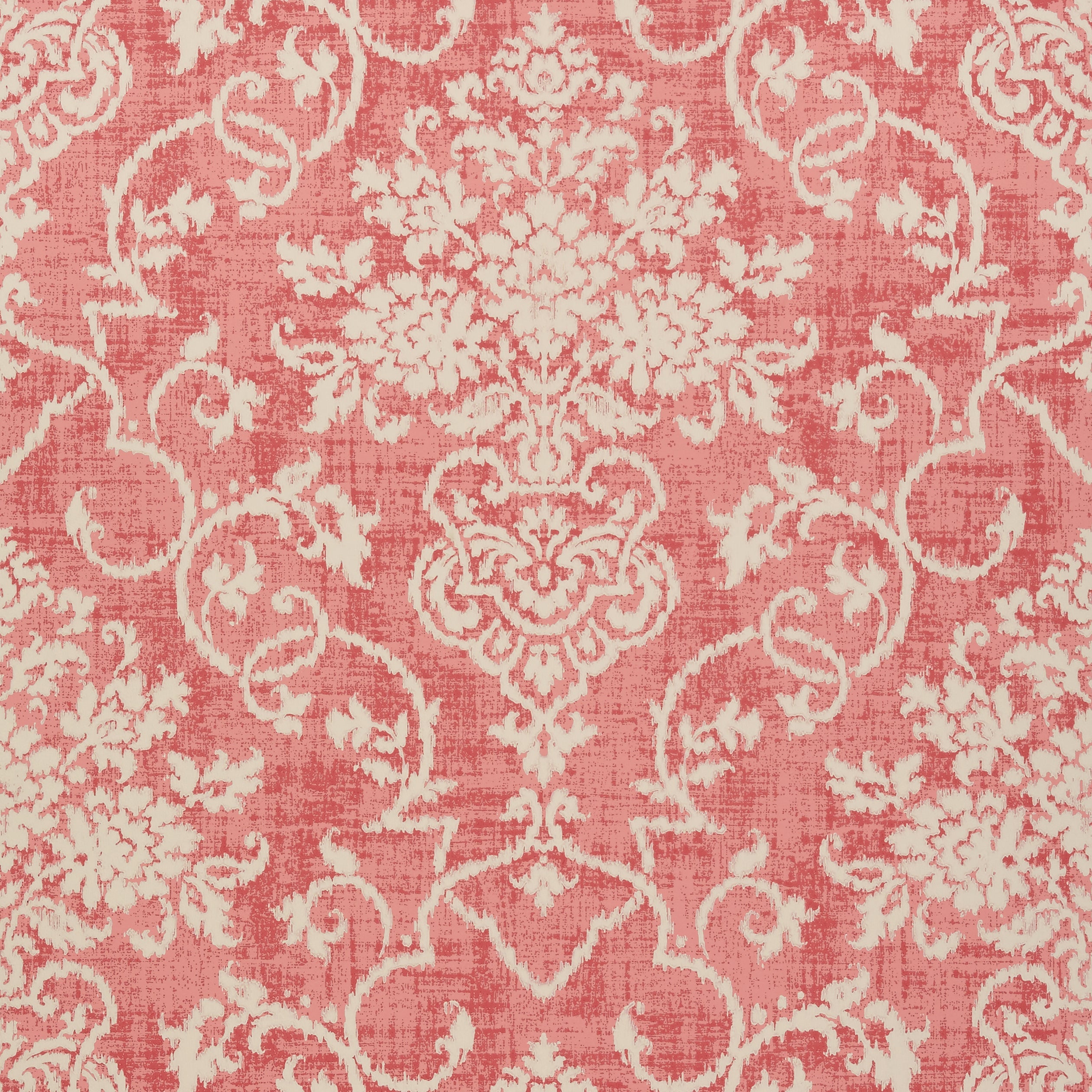Alicia Damask fabric in raspberry color - pattern number T89125 - by Thibaut in the Damask Resource Volume 4 collection