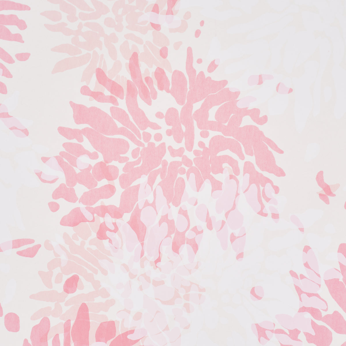 Chrysanthemum By Tillett Wallpaper in pinky color - pattern number TL800002 - by Schumacher in the Tillett collection