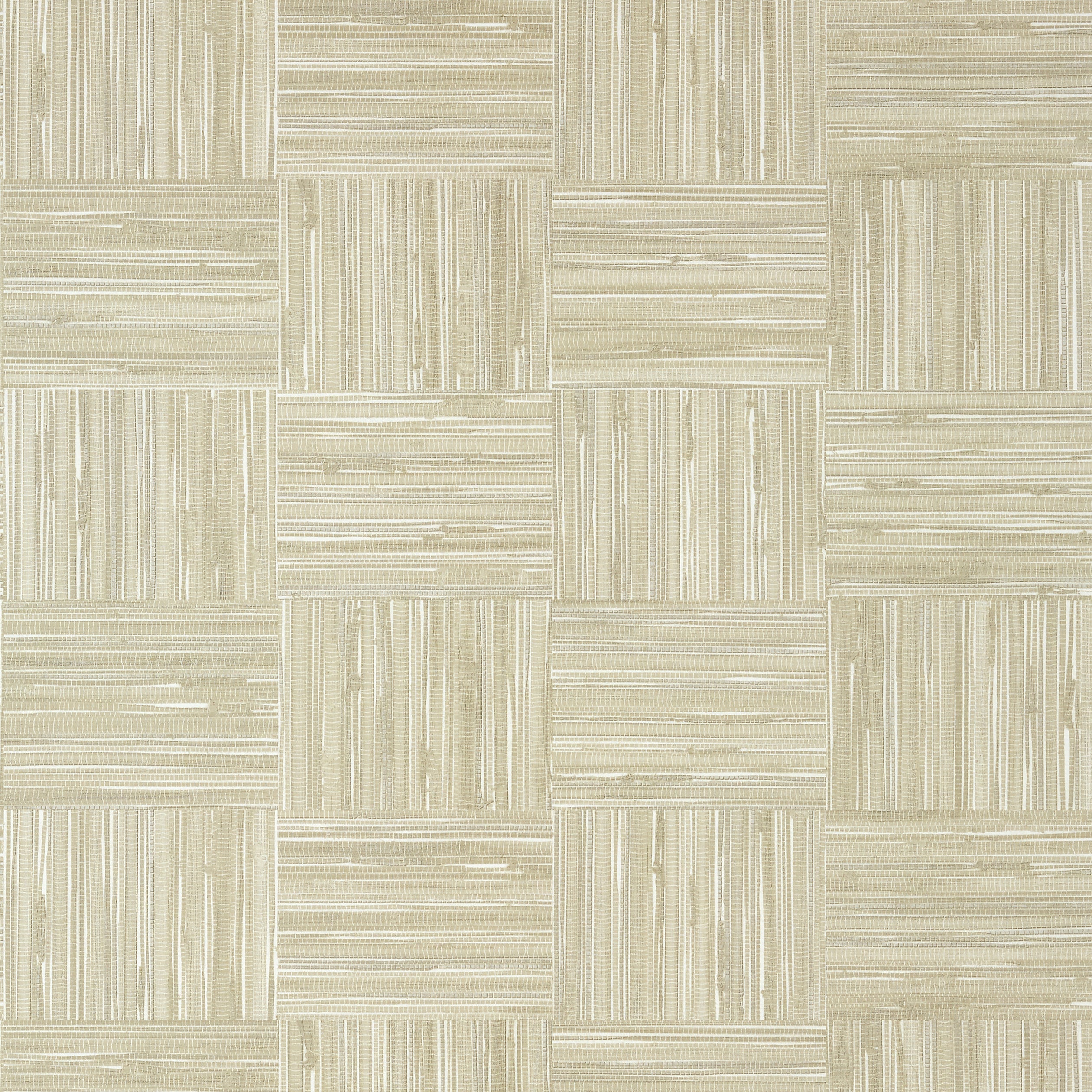 Bayshore Basket wallpaper in taupe color - pattern number TWW14590 - by Thibaut in the Texture Resource Volume 8 collection