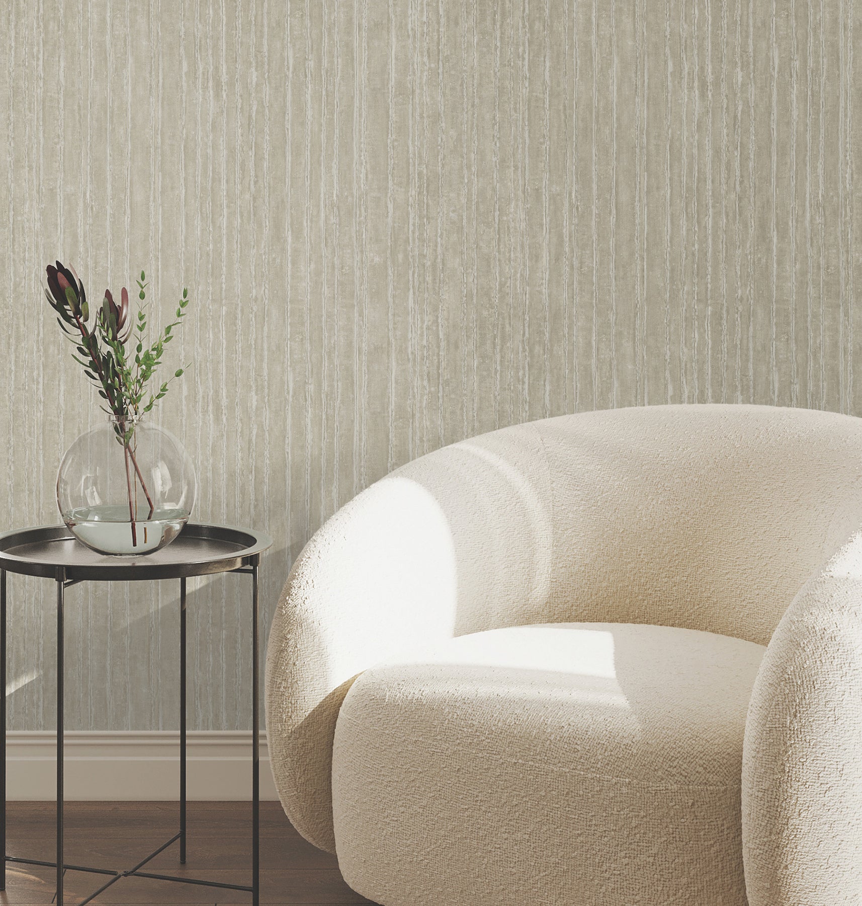 Precious Metal Wallpaper in taupe color - pattern number UW1025N - by York in the Atmosphere Digest collection