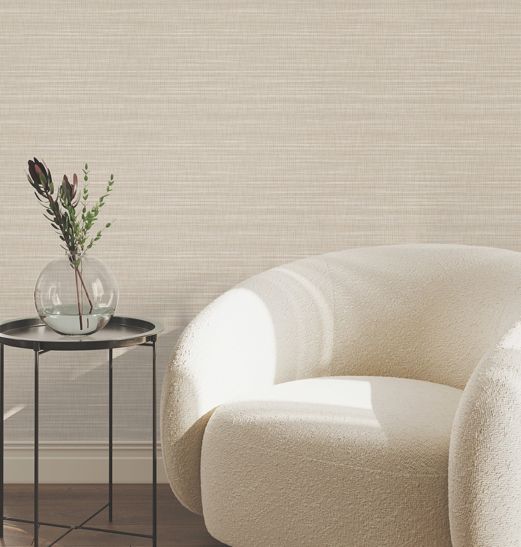 Down To Earth Wallpaper in beige color - pattern number UW1043N - by York in the Atmosphere Digest collection