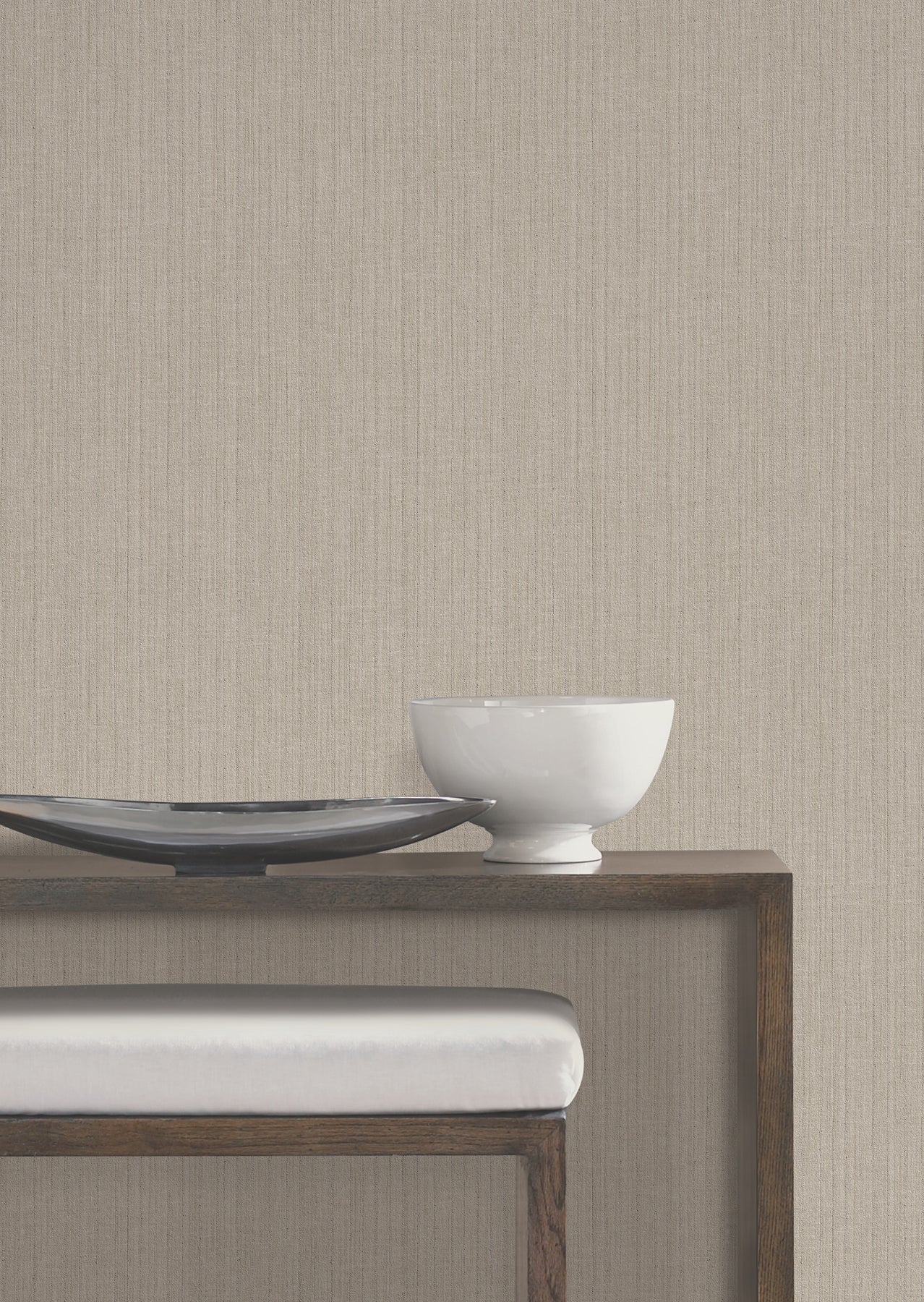 Silk Spun Wallpaper in light brown color - pattern number UW1053N - by York in the Atmosphere Digest collection