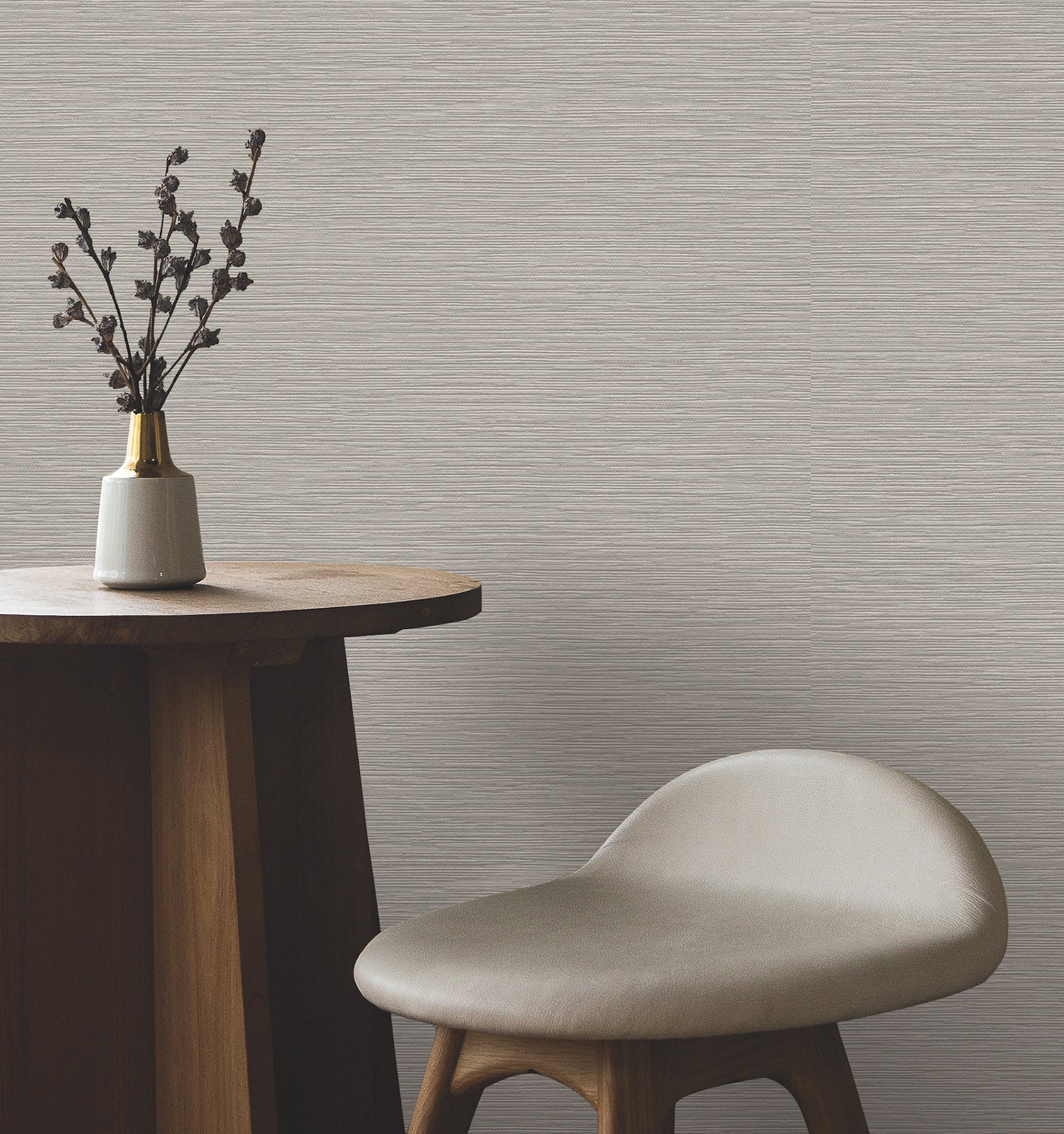 Oasis Wallpaper in brown color - pattern number UW1075N - by York in the Atmosphere Digest collection