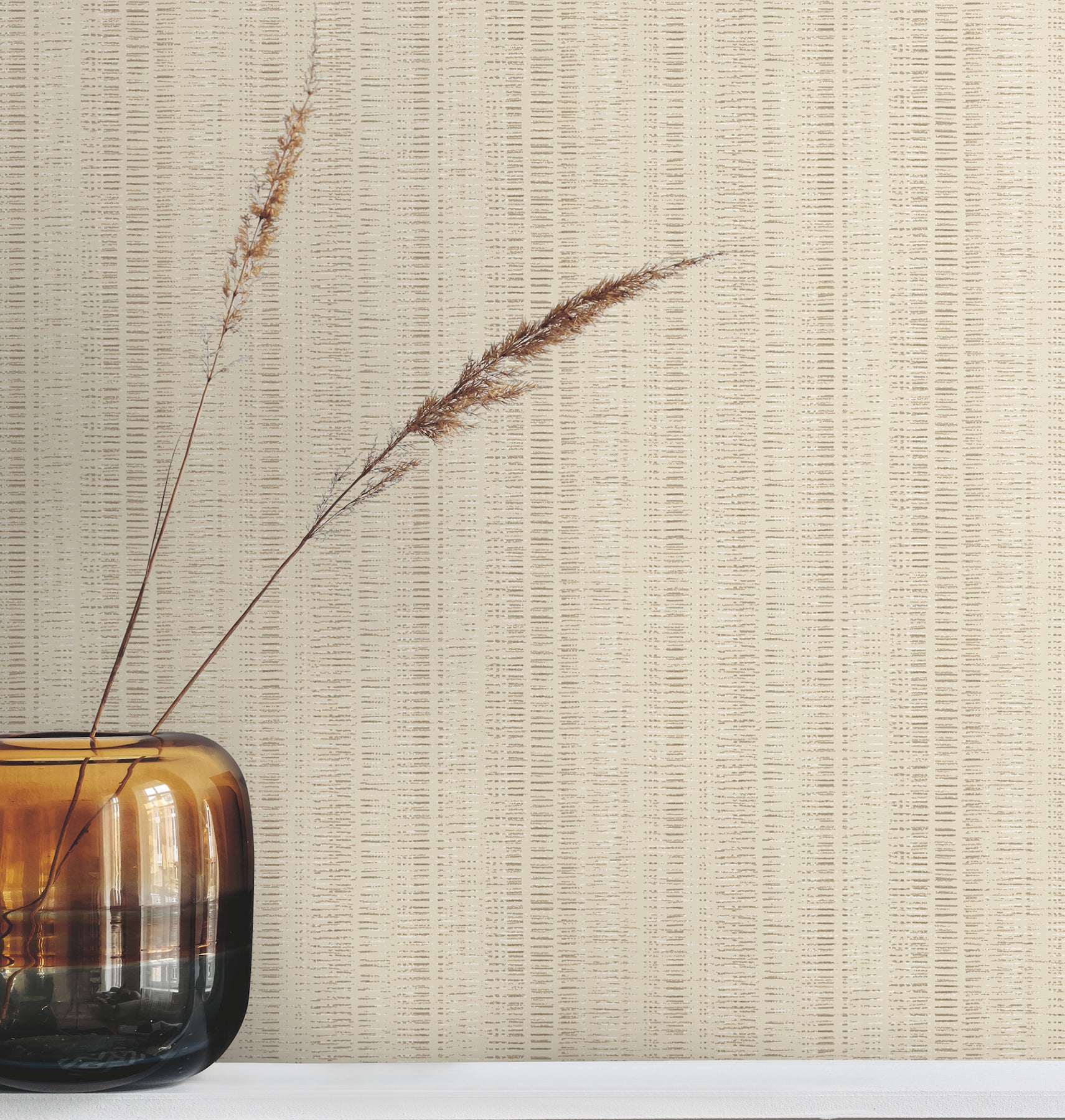Line In The Sand Wallpaper in ash color - pattern number UW1094N - by York in the Atmosphere Digest collection