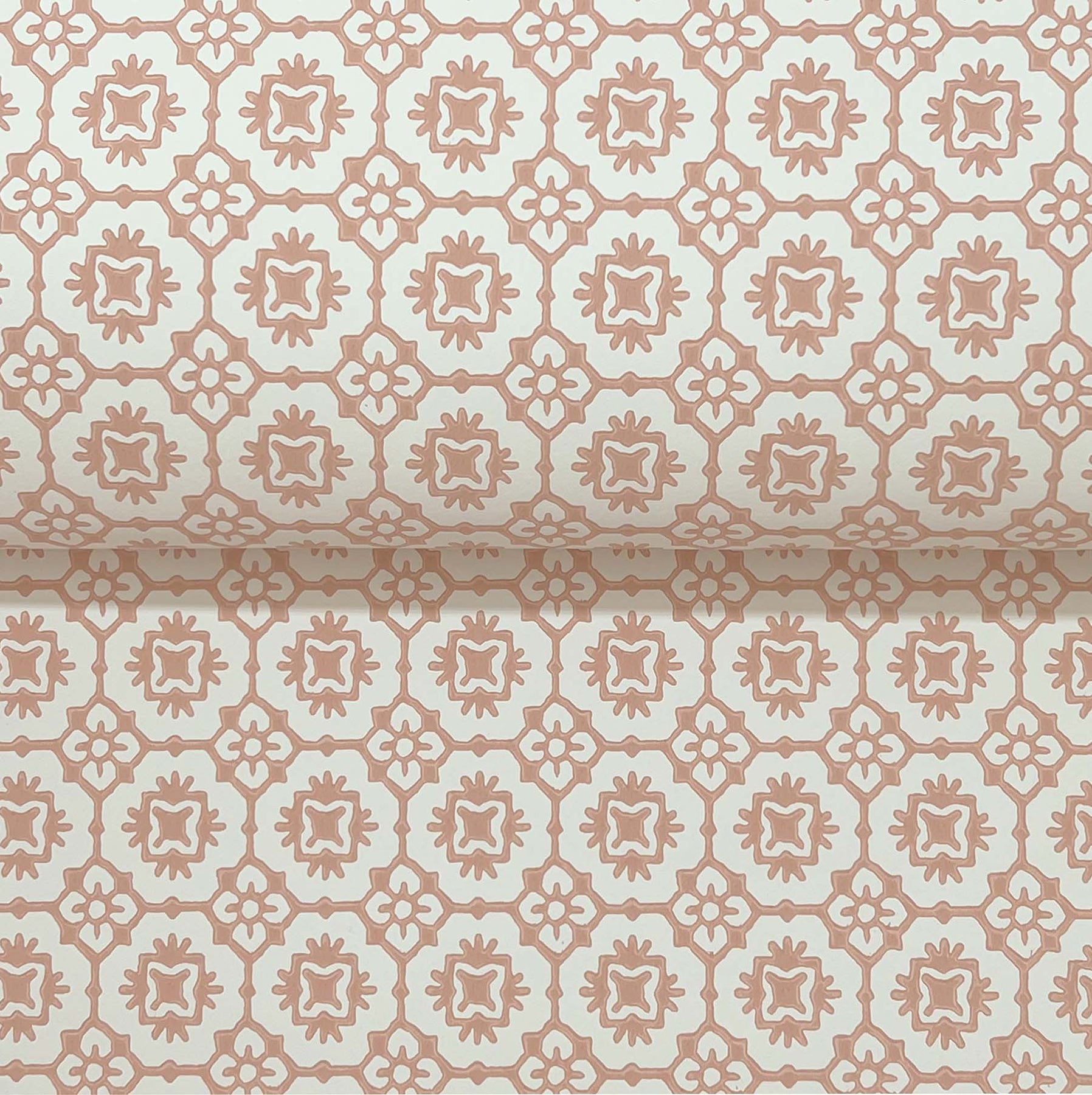 Priti wallpaper in rose color - pattern number VP1335 - by Antonina Vella in the Jardin collection