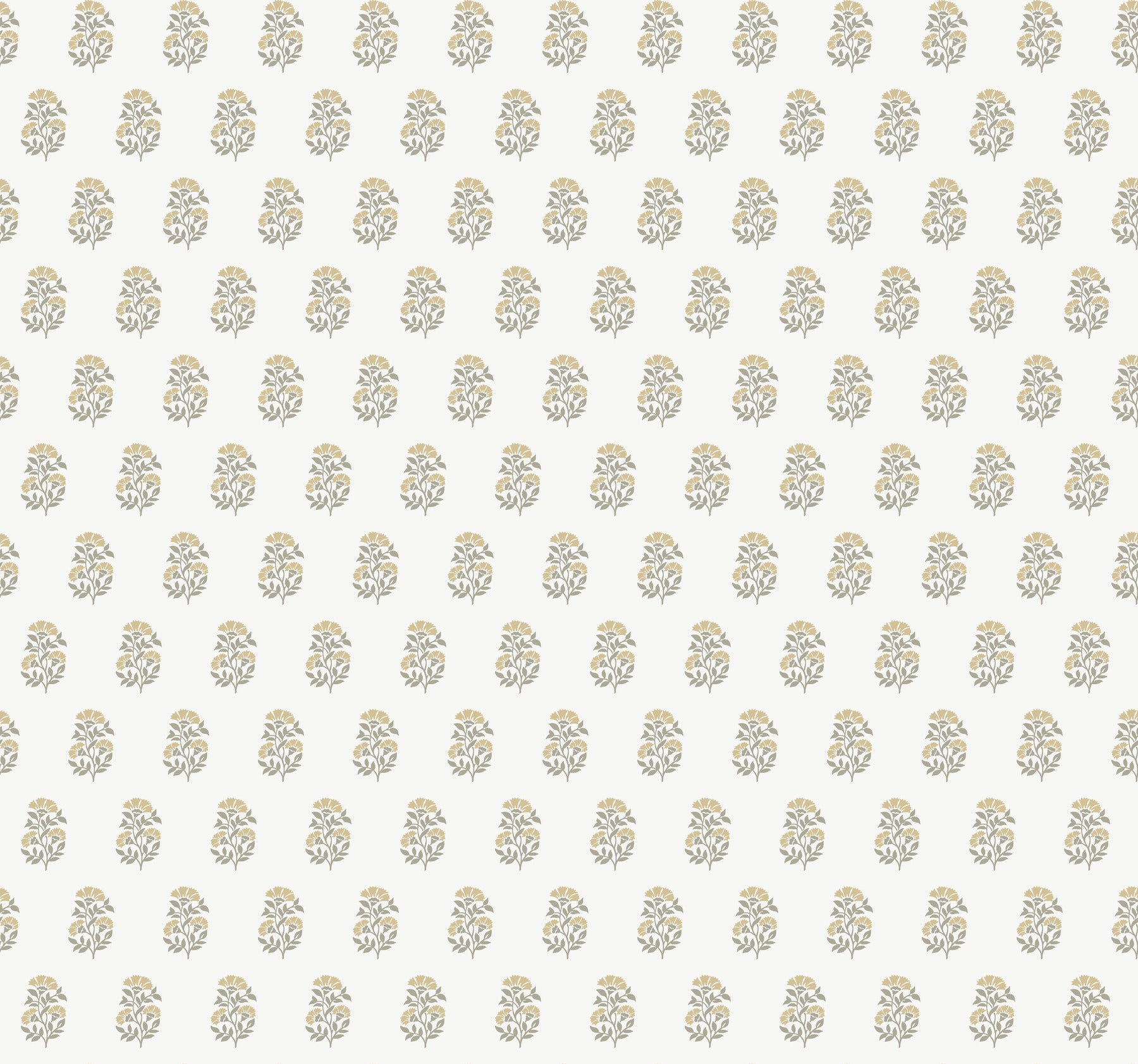 Sylvie wallpaper in beige and taupe color - pattern number VP1382 - by Antonina Vella in the Jardin collection