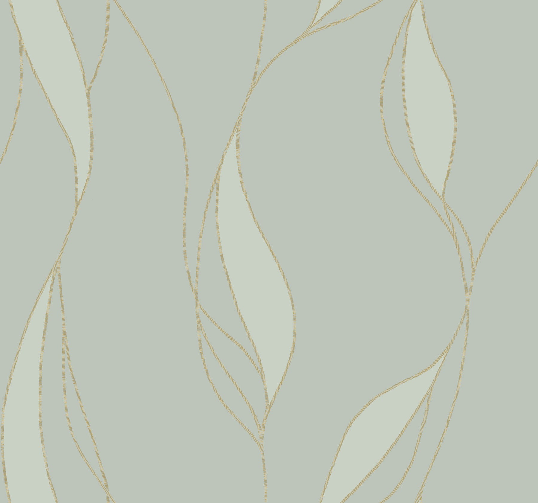Society Hill wallpaper in mint color - pattern number VR1547 - by Ronald Redding in the Caviar collection