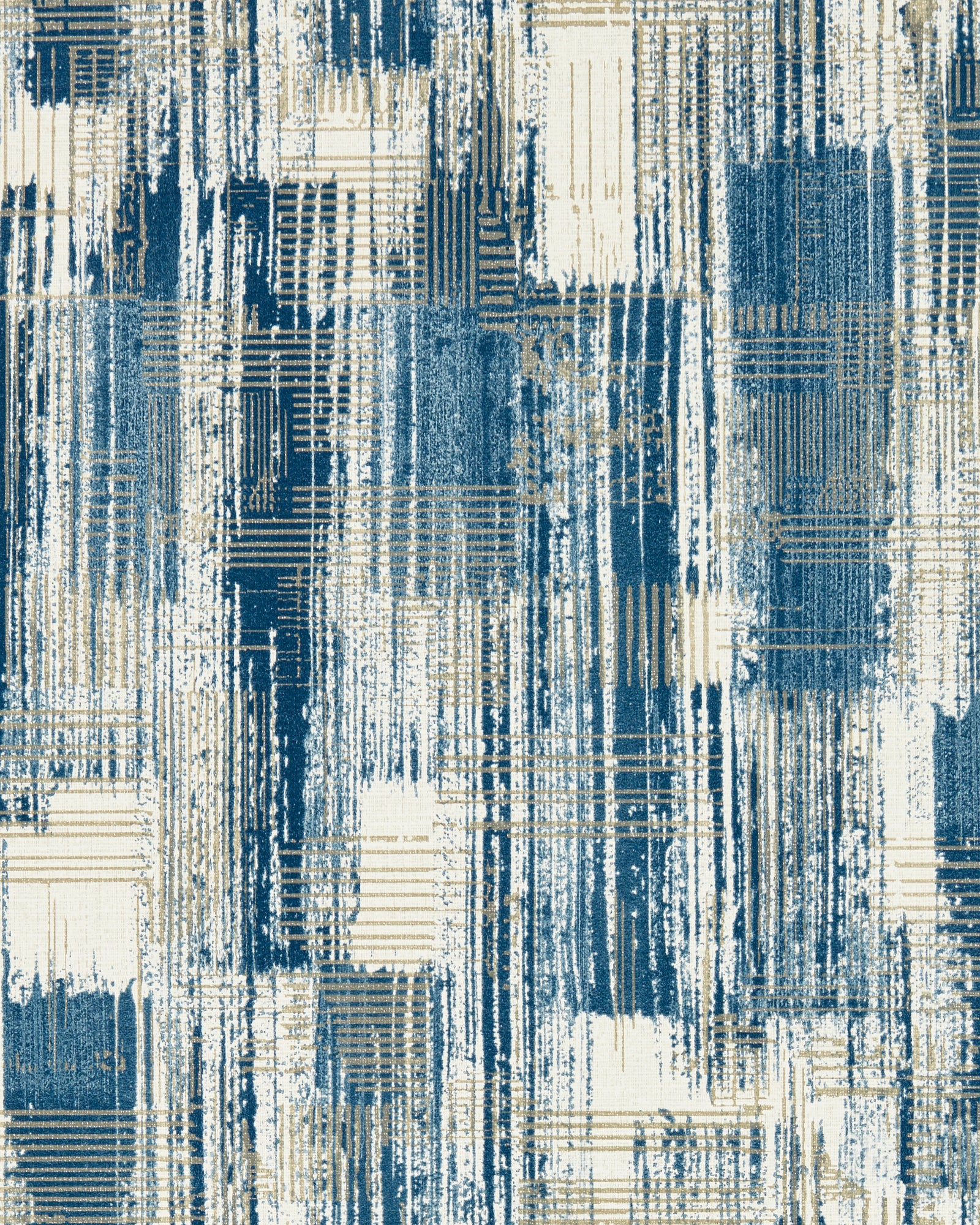 Kazimir Wallpaper in Ink color - pattern number W0225/02.CAC.0 - by Clarke and Clarke in the Metropolitan collection
