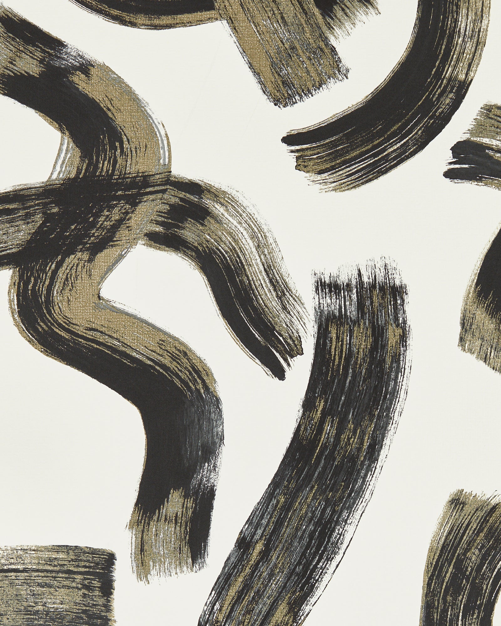 Malevich Wallpaper in Noir color - pattern number W0227/04.CAC.0 - by Clarke and Clarke in the Metropolitan collection