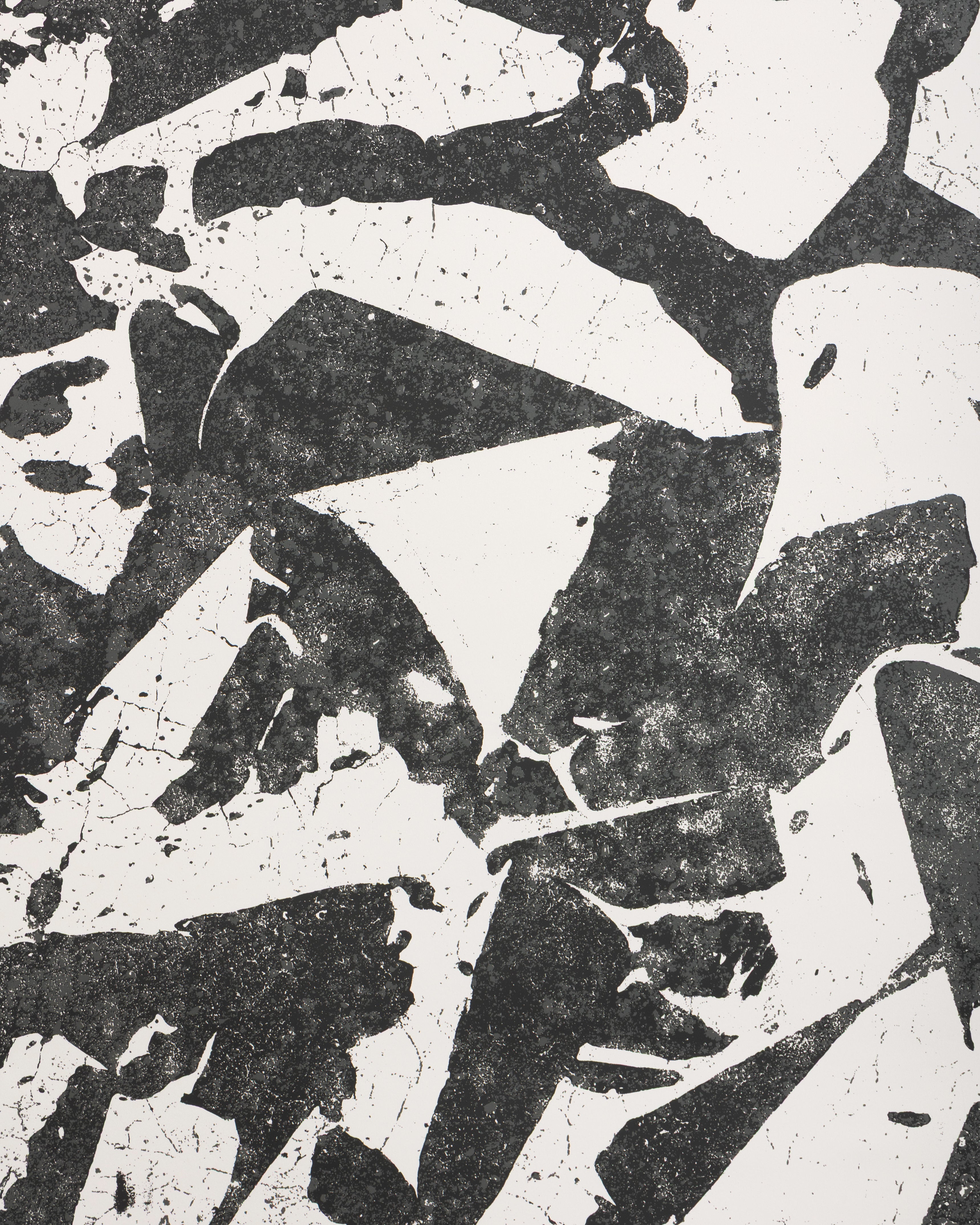 Social Canvas Wallpaper in ebony color - pattern number W3568.816 - by Kravet in the Linherr Hollingsworth Artistry collection