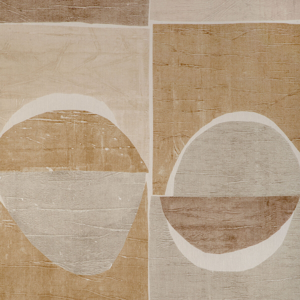 Niko Mod Wallpaper in saffron color - pattern number W3571.614.0 - by Kravet in the Art District Wallcovering collection