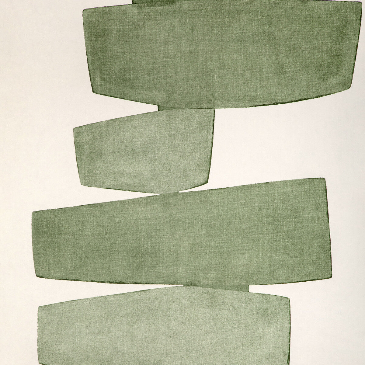 Stacked Wallpaper in leaf color - pattern number W4266.303.0 - by Kravet in the Art District Wallcovering collection
