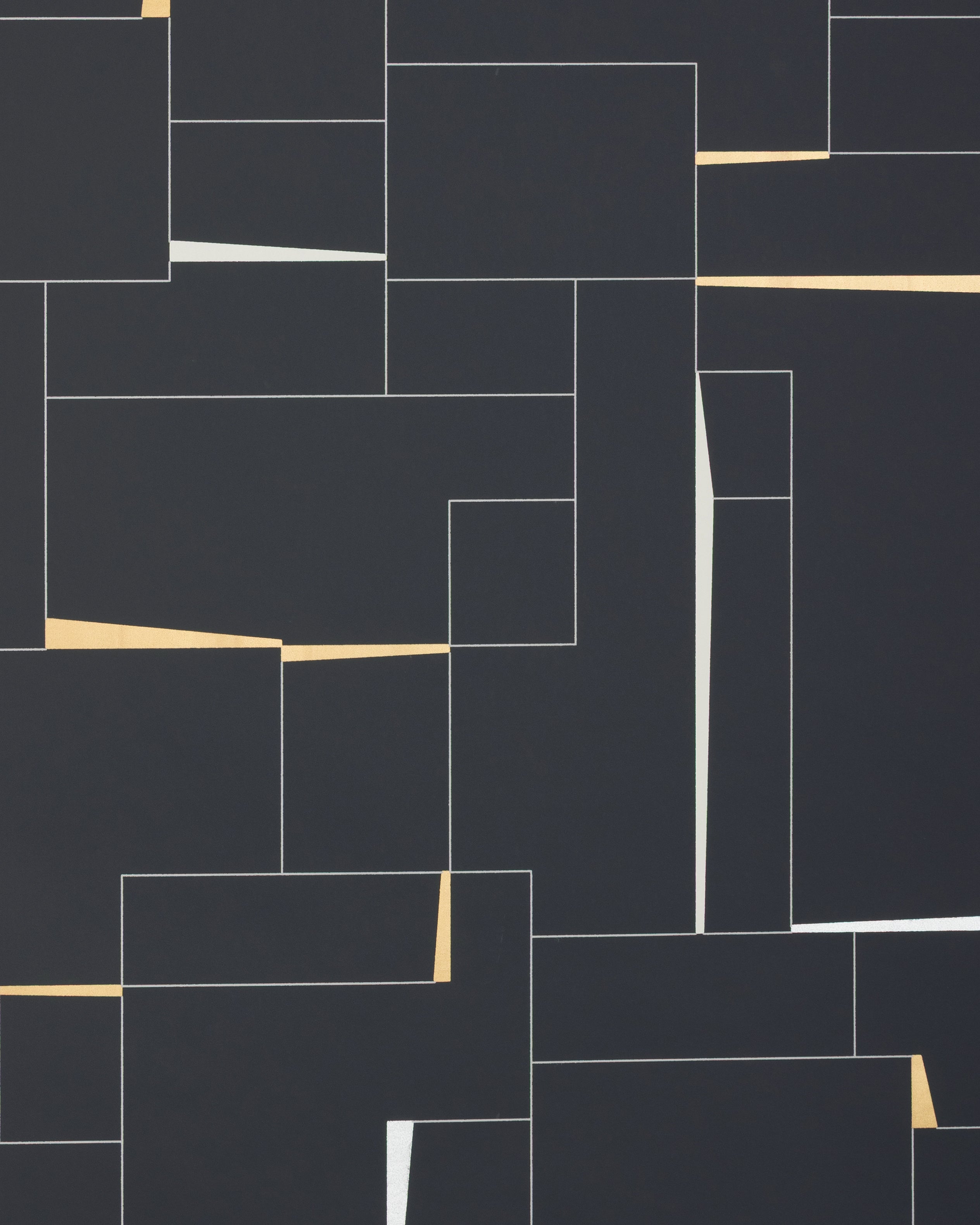 Counterculture Wallpaper in ebony color - pattern number W4397.816.0 - by Kravet in the Linherr Hollingsworth Artistry collection