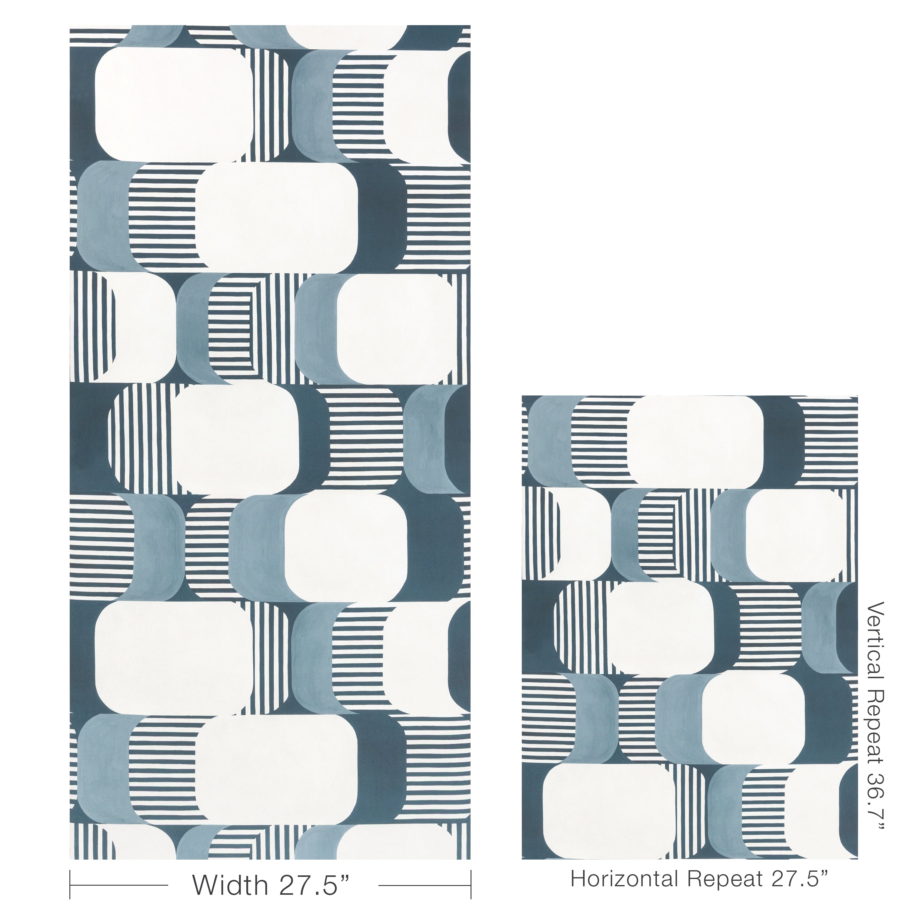 Good Vibes Wallpaper in indigo color - pattern number W4398.516.0 - by Kravet in the Linherr Hollingsworth Artistry collection