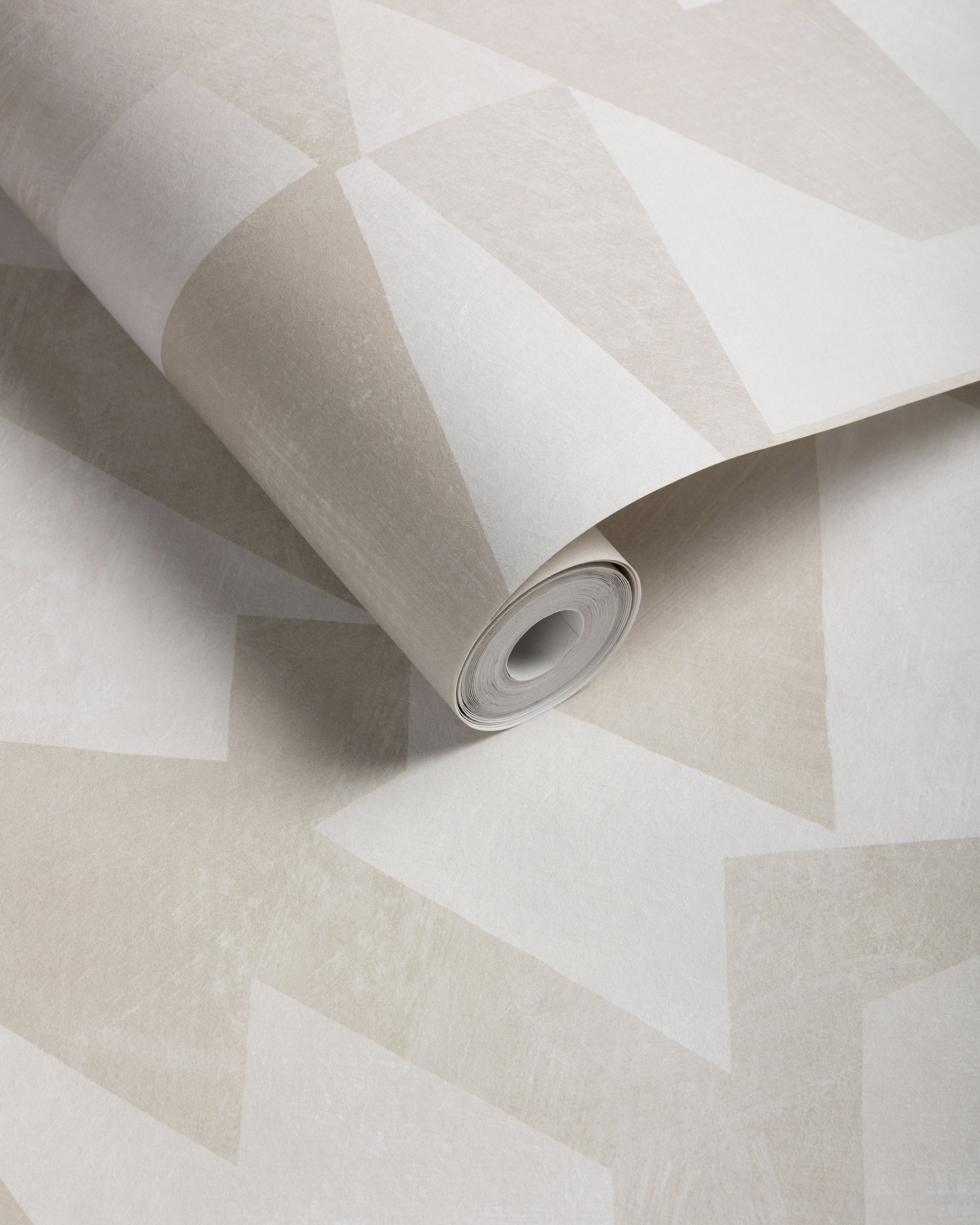 Shape Shifter Wallpaper in whisper color - pattern number W4399.106.0 - by Kravet in the Linherr Hollingsworth Artistry collection