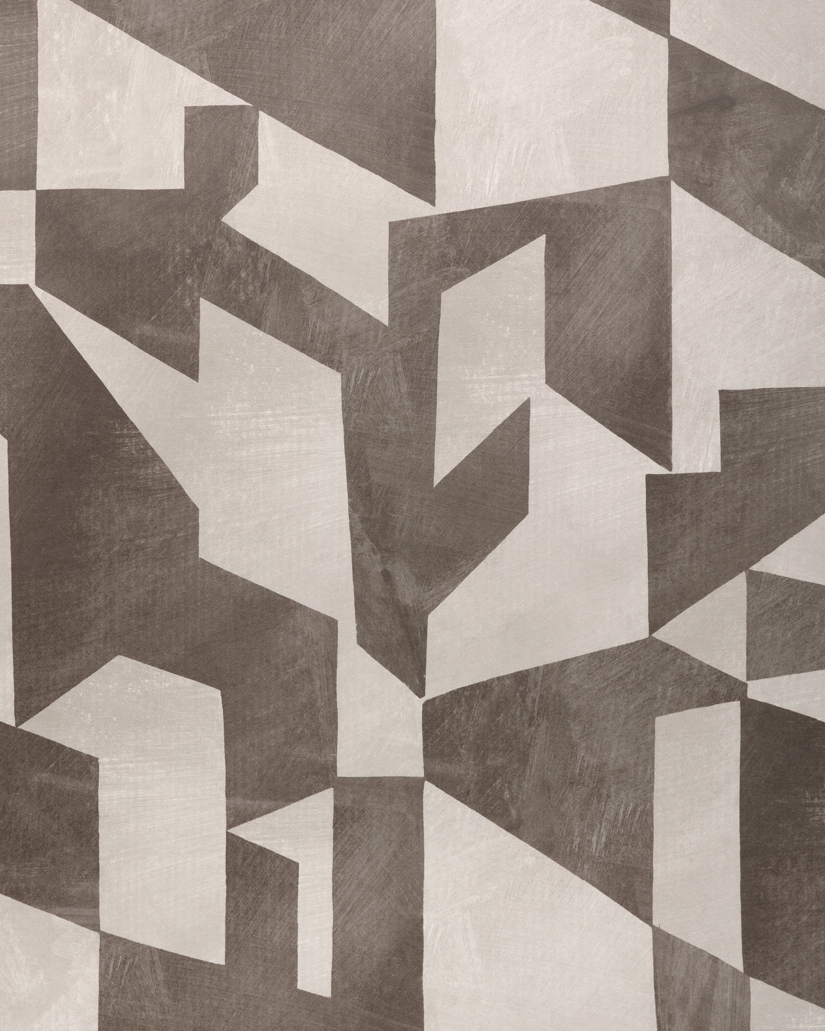 Shape Shifter Wallpaper in truffle color - pattern number W4399.6106.0 - by Kravet in the Linherr Hollingsworth Artistry collection