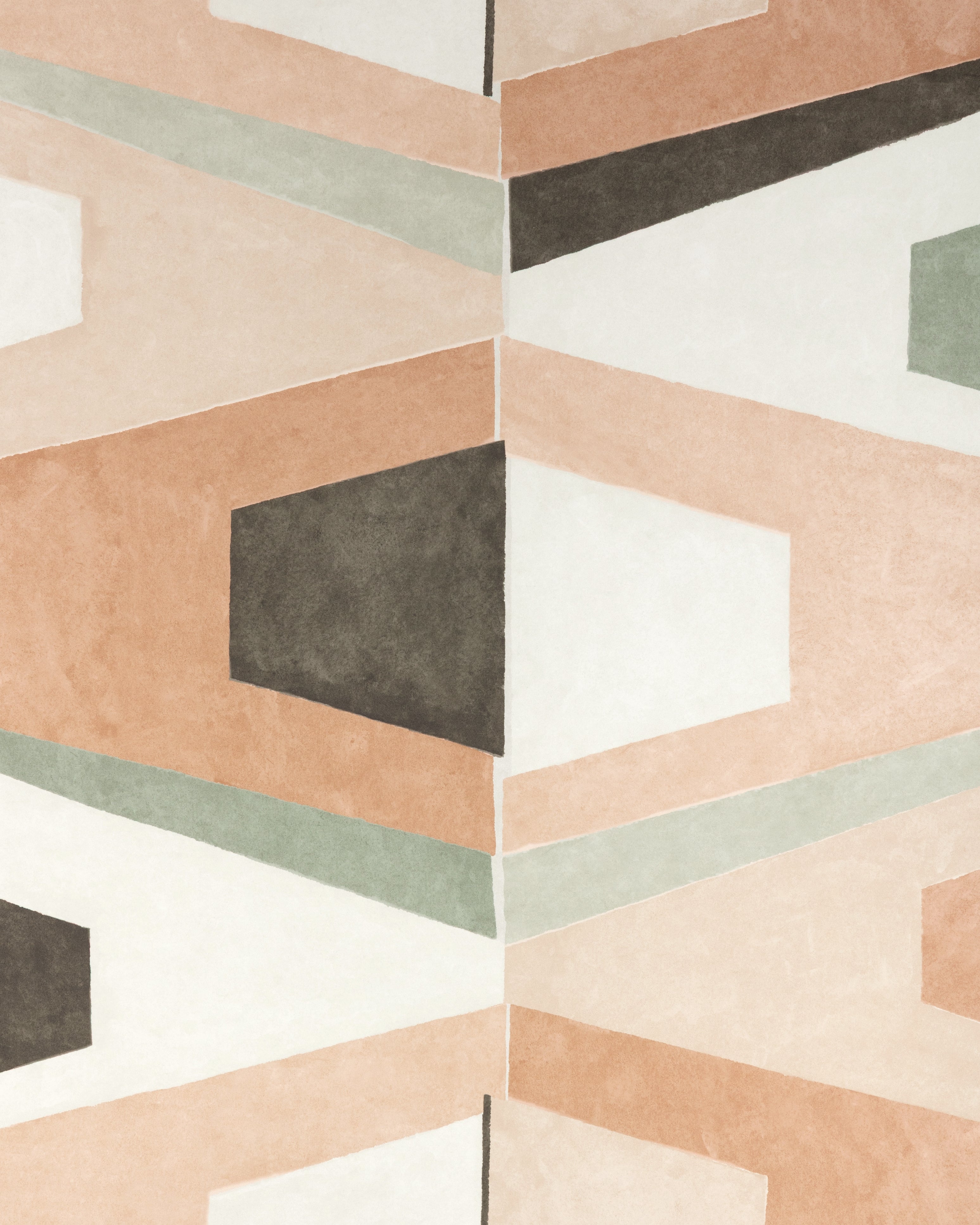 Wild Beauty Wallpaper in terra color - pattern number W4401.1613.0 - by Kravet in the Linherr Hollingsworth Artistry collection