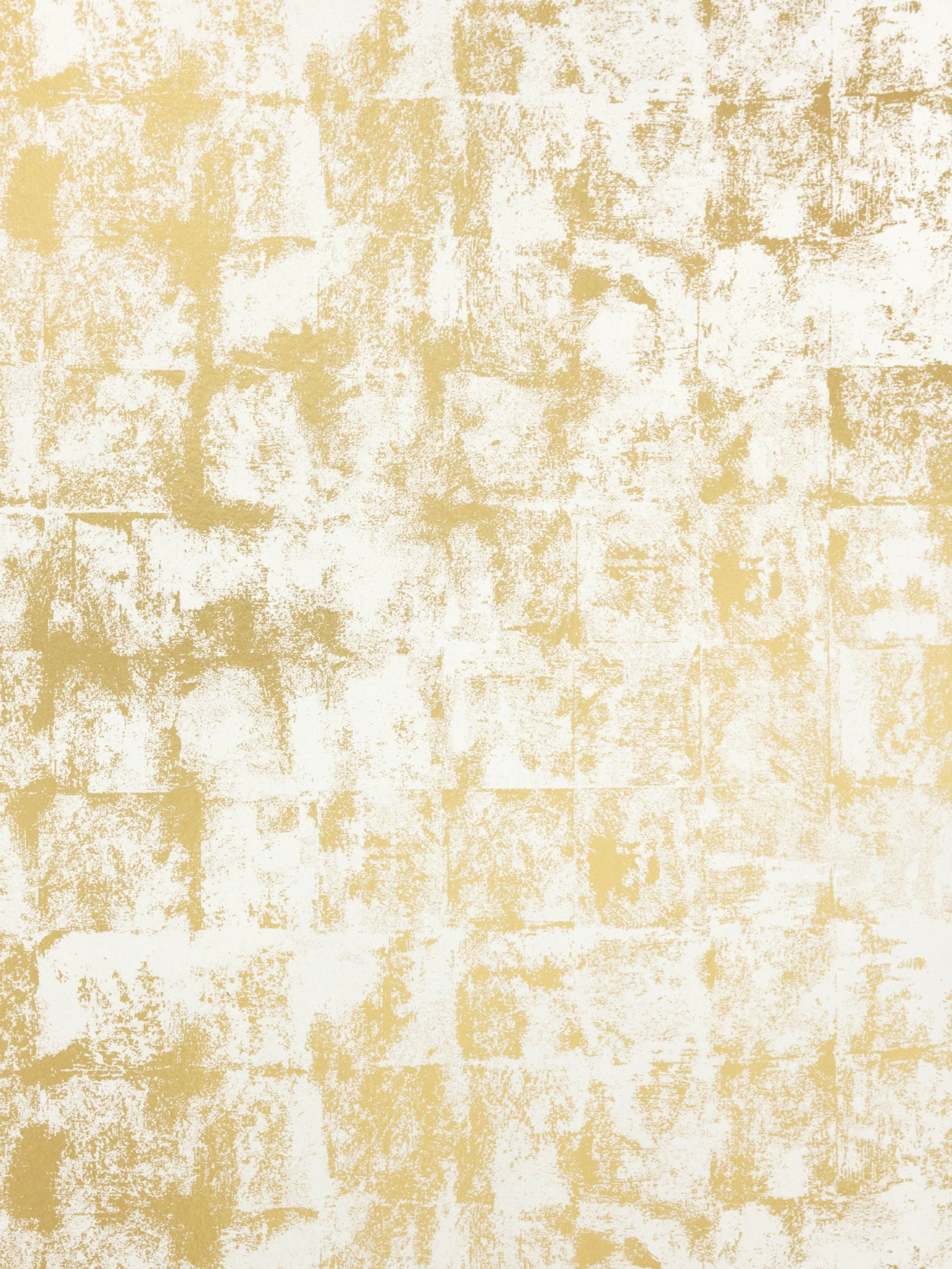Patine wallpaper in vermeil color - pattern number WH 000016447 - by Scalamandre in the collection