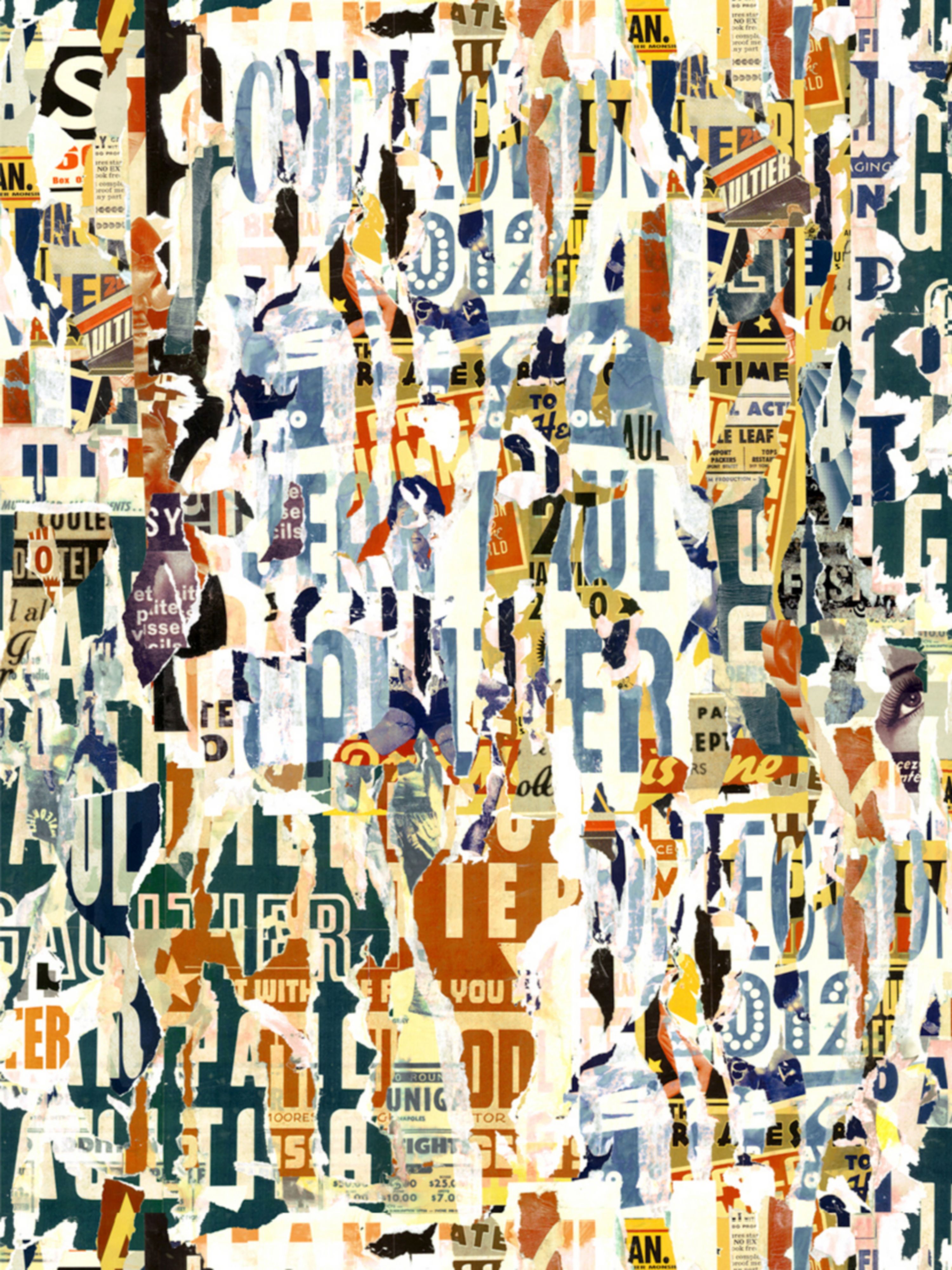 Affiches wallpaper in multico color - pattern number WH 000023323 - by Scalamandre in the collection