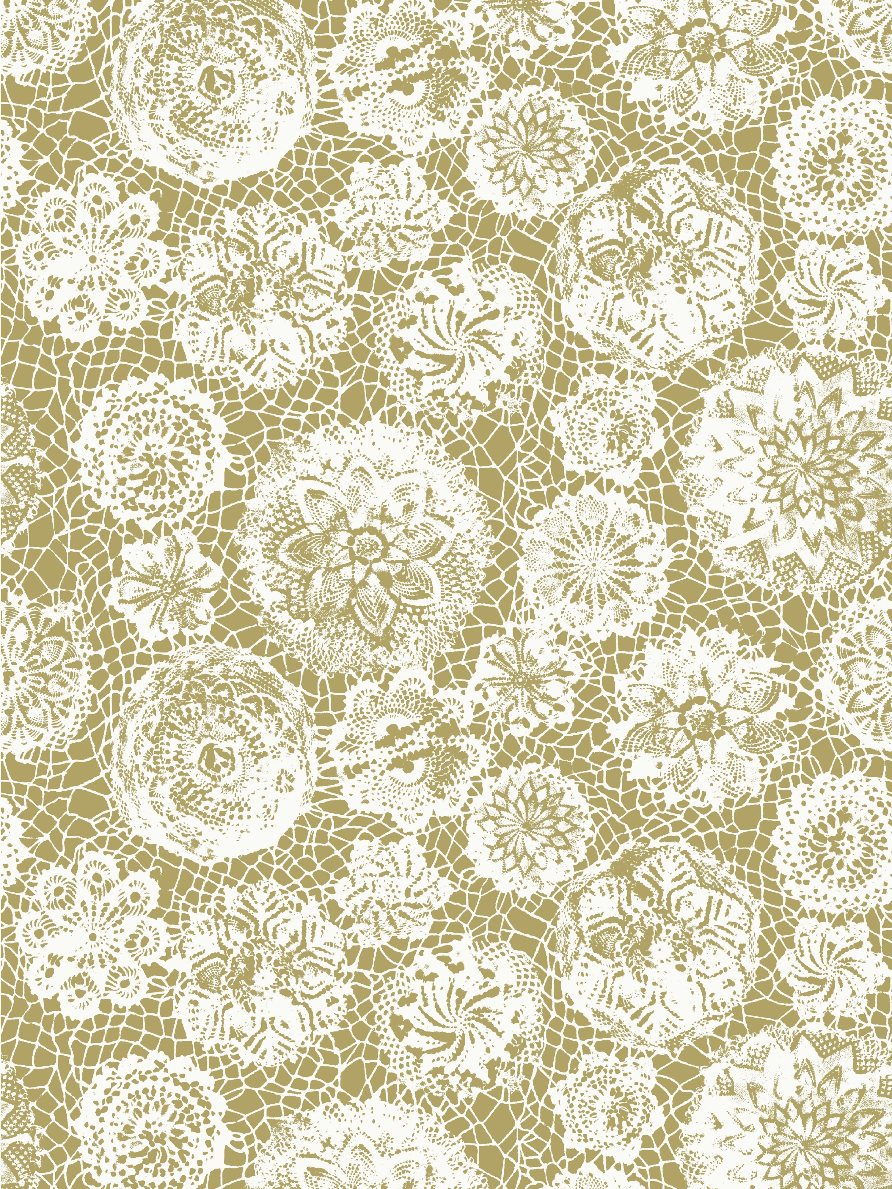 Punto Madama wallpaper in pollen color - pattern number WH 000023334 - by Scalamandre in the collection
