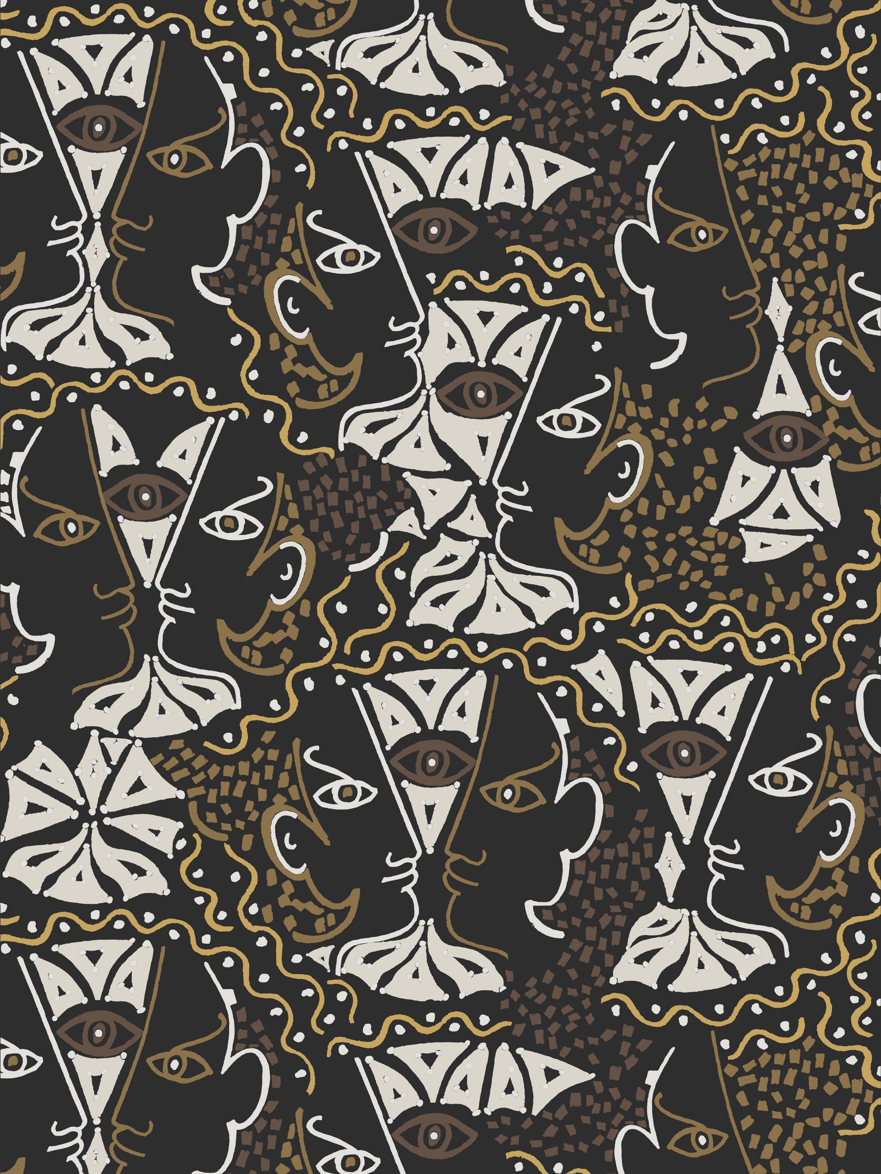 Union wallpaper in mordore color - pattern number WH 000036468 - by Scalamandre in the collection