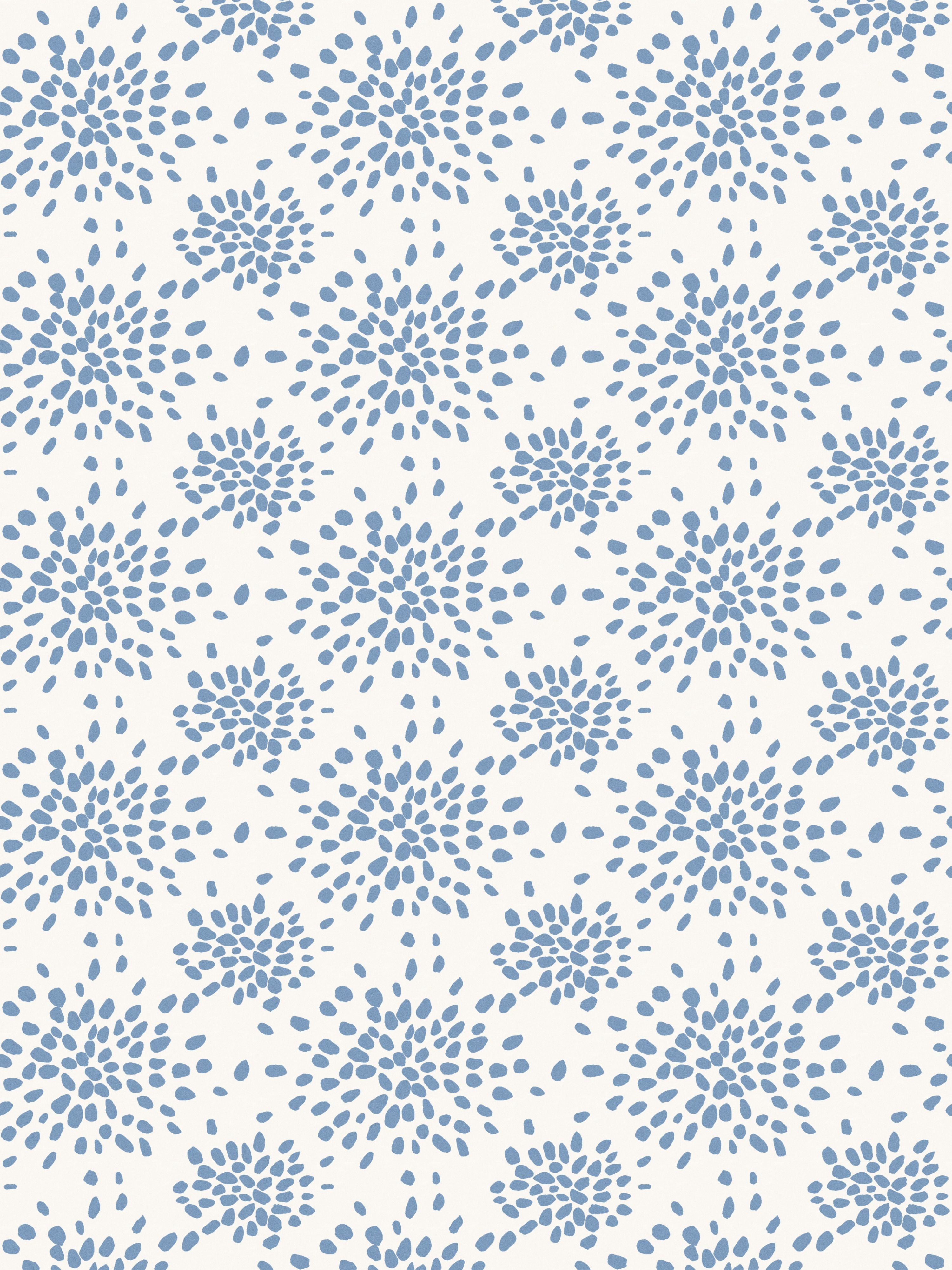 Fireworks wallpaper in delphinium color - pattern number WHN P1020D0004 - by Scalamandre in the collection
