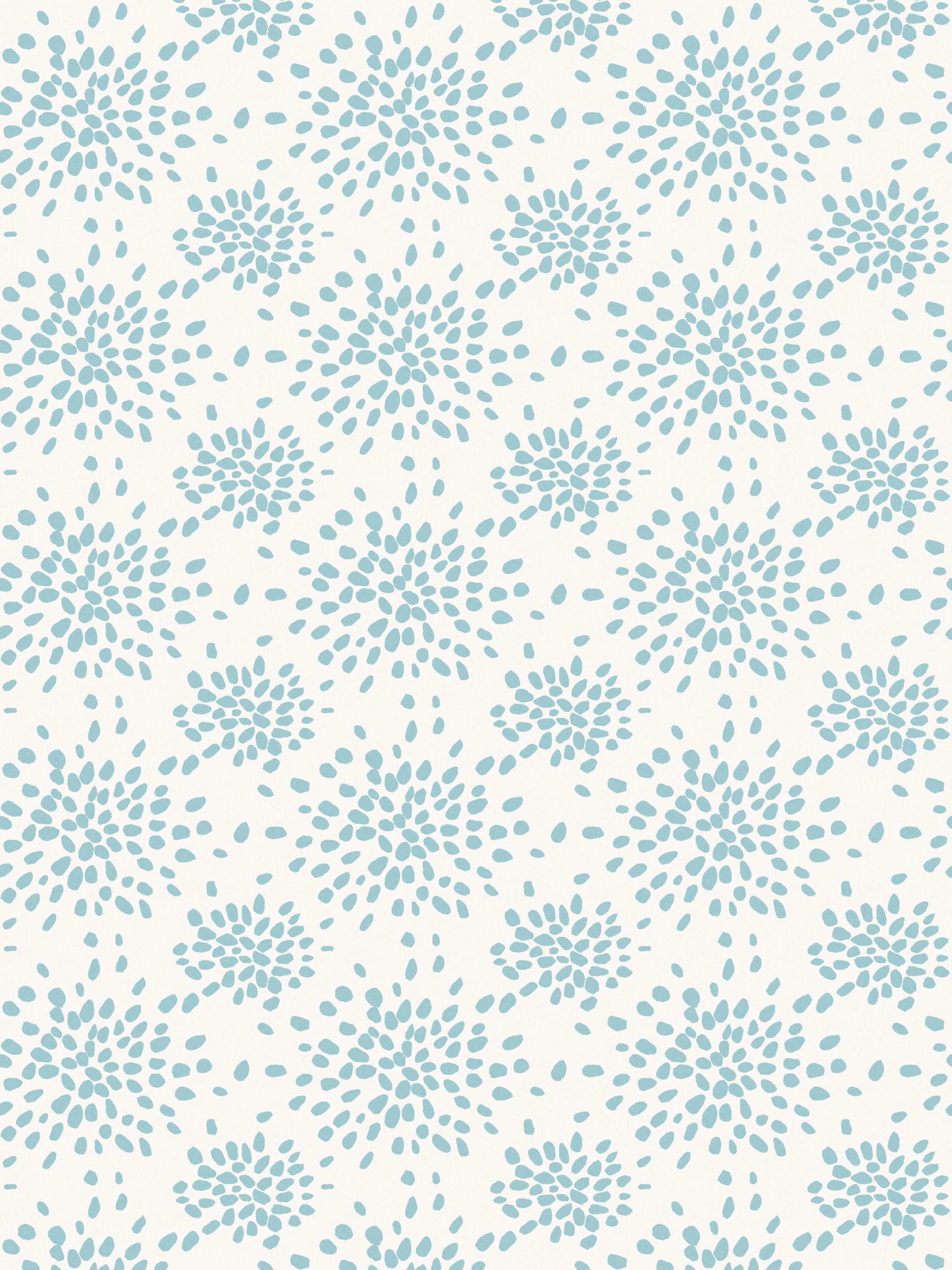 Fireworks wallpaper in turquoise color - pattern number WHN P1020D0006 - by Scalamandre in the collection