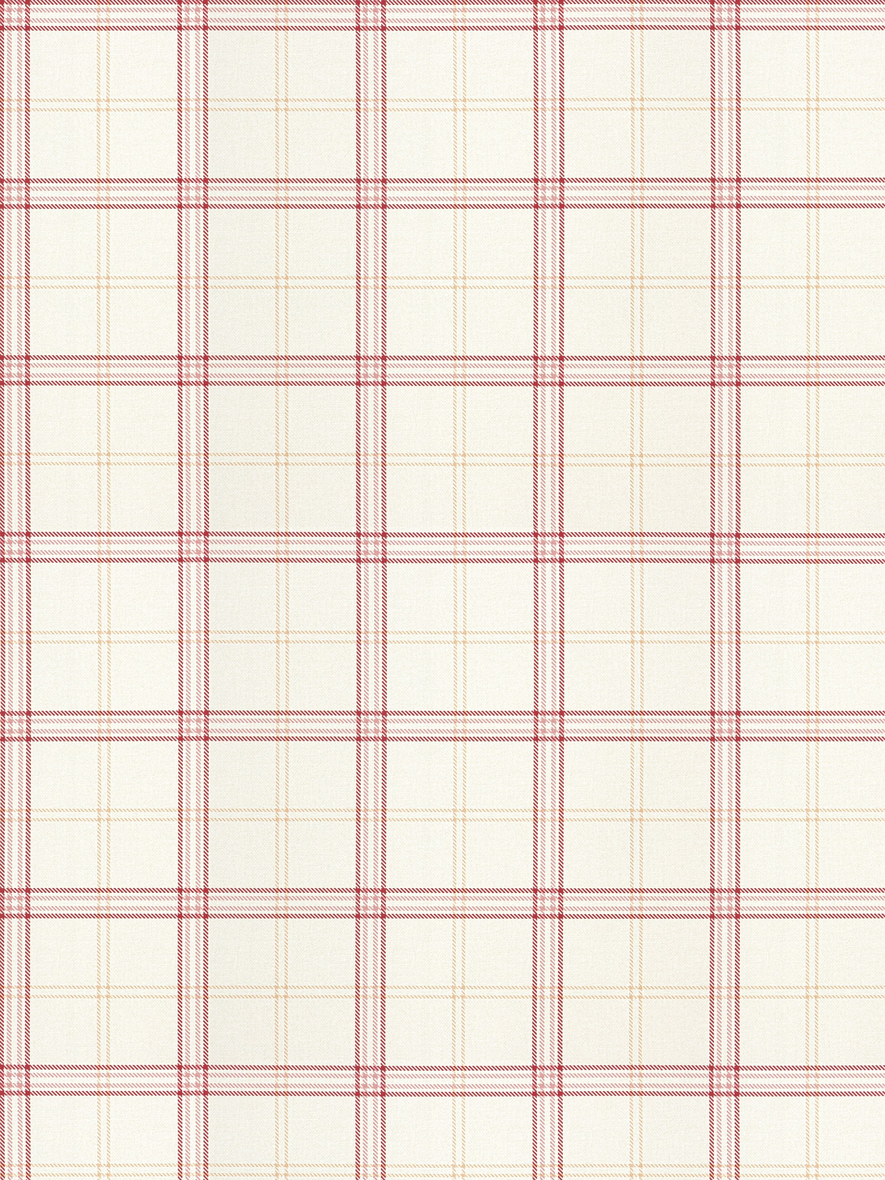 Ezra Plaid wallpaper in strawberry color - pattern number WHN WP88599D0007 - by Scalamandre in the collection