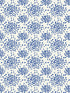 Fireworks fabric in blue on white color - pattern number WHN 0008P1020D - by Scalamandre in the  collection