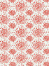 Fireworks fabric in red on white color - pattern number WHN 000RP1020 - by Scalamandre in the  collection