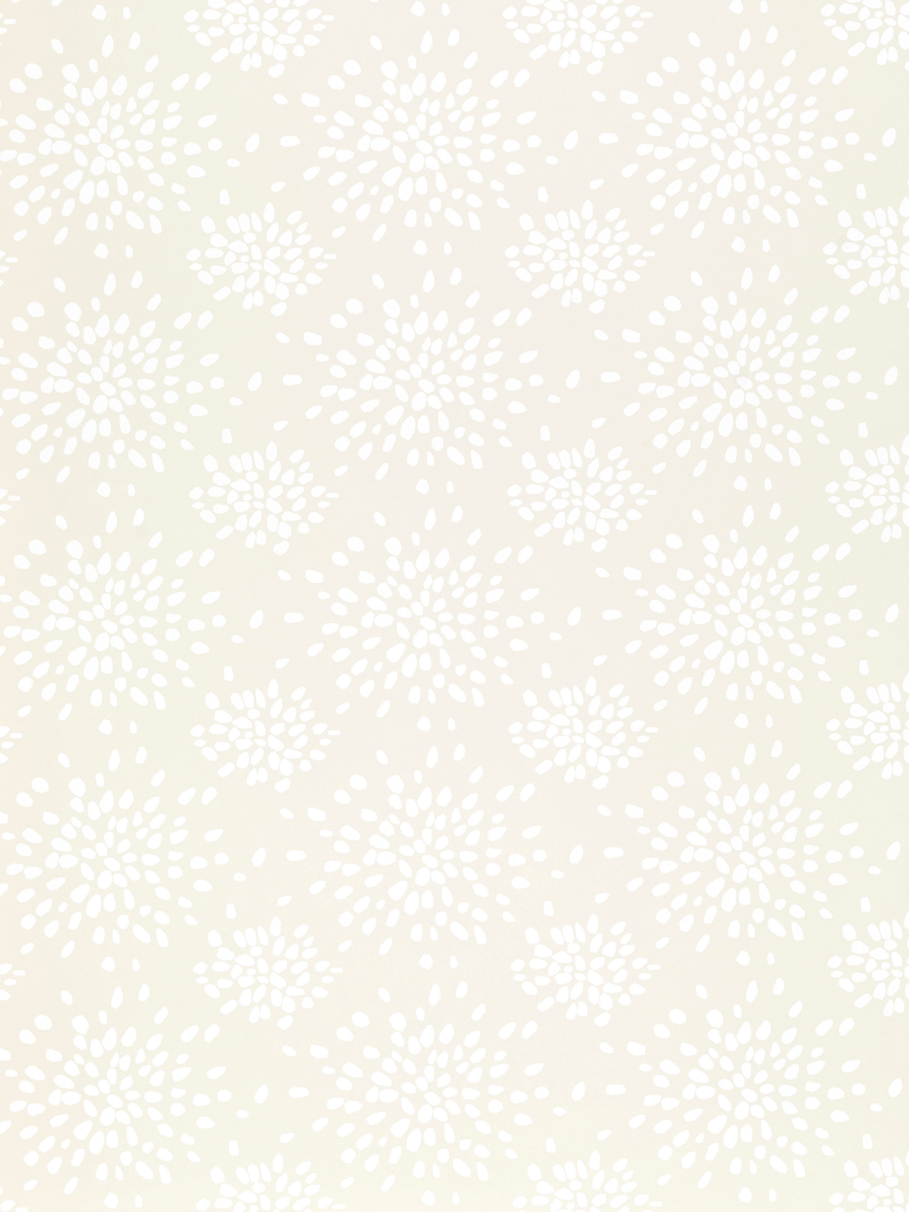 Fireworks wallpaper in white on offwhite color - pattern number WHN 000WP1020 - by Scalamandre in the collection
