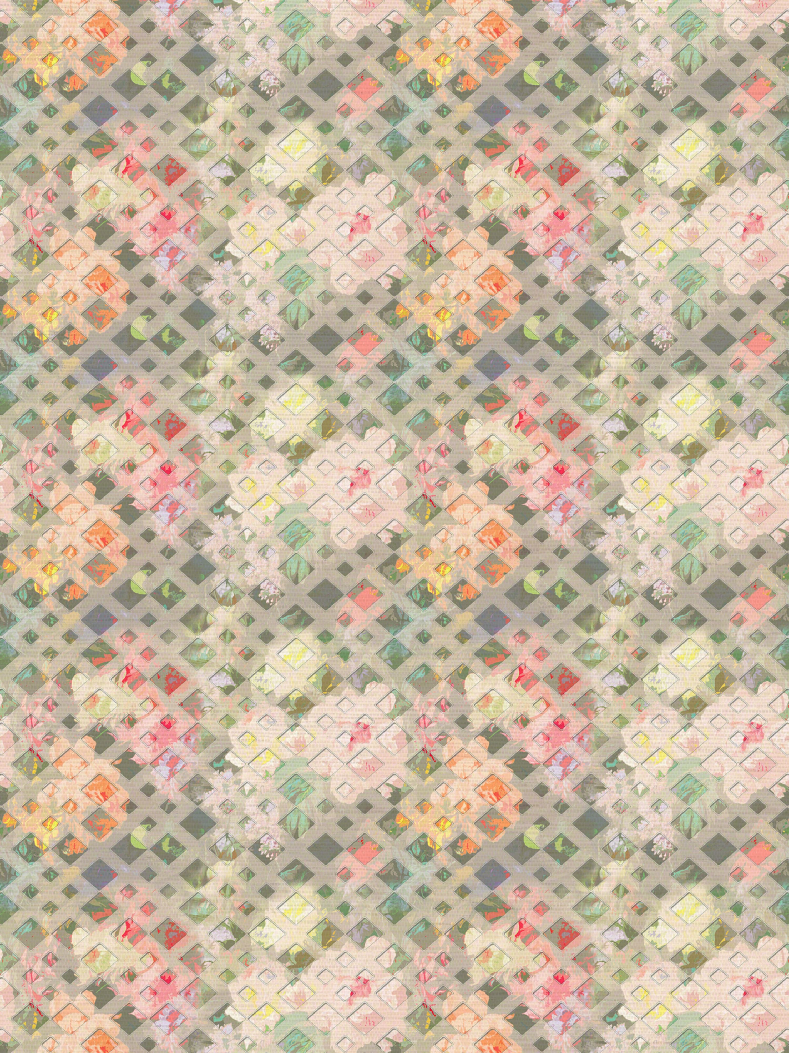 Defosse Trellis wallpaper in azalea color - pattern number WNM 0001DEFO - by Scalamandre in the collection