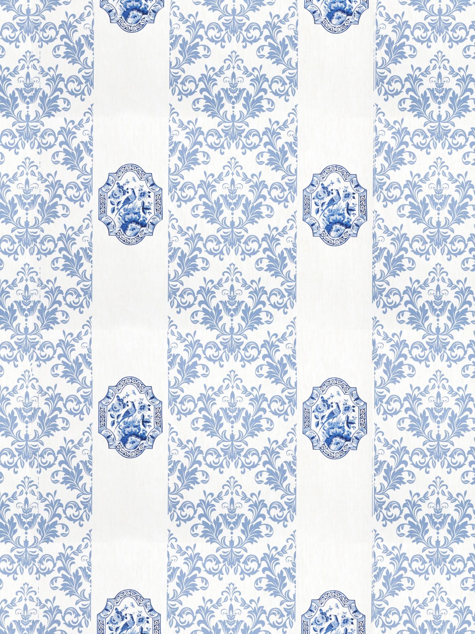 Imperial fabric in white color - pattern number WNM 0001IMPE - by Scalamandre in the collection