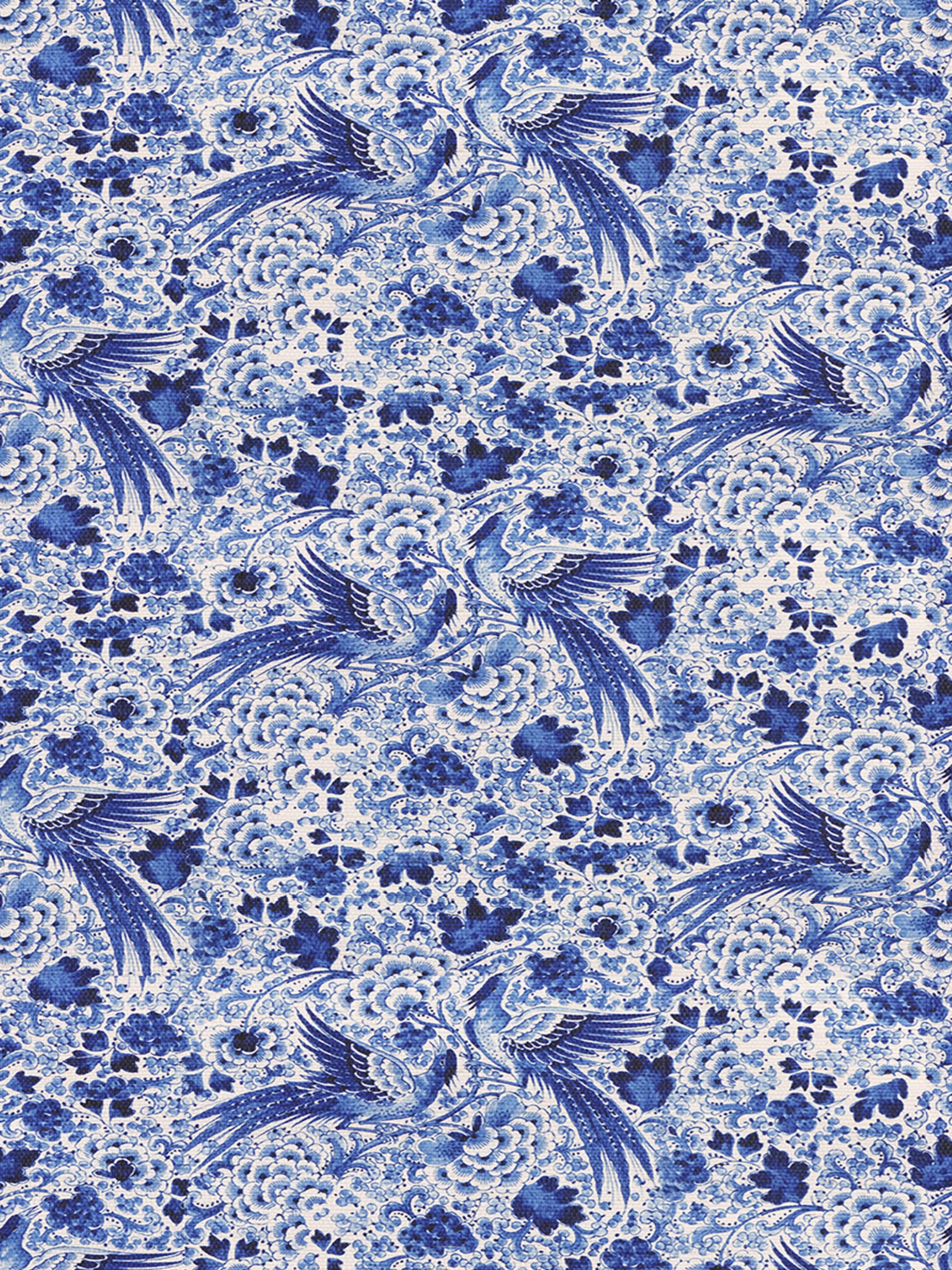 Inspiration wallpaper in blue color - pattern number WNM 0001INSP - by Scalamandre in the collection