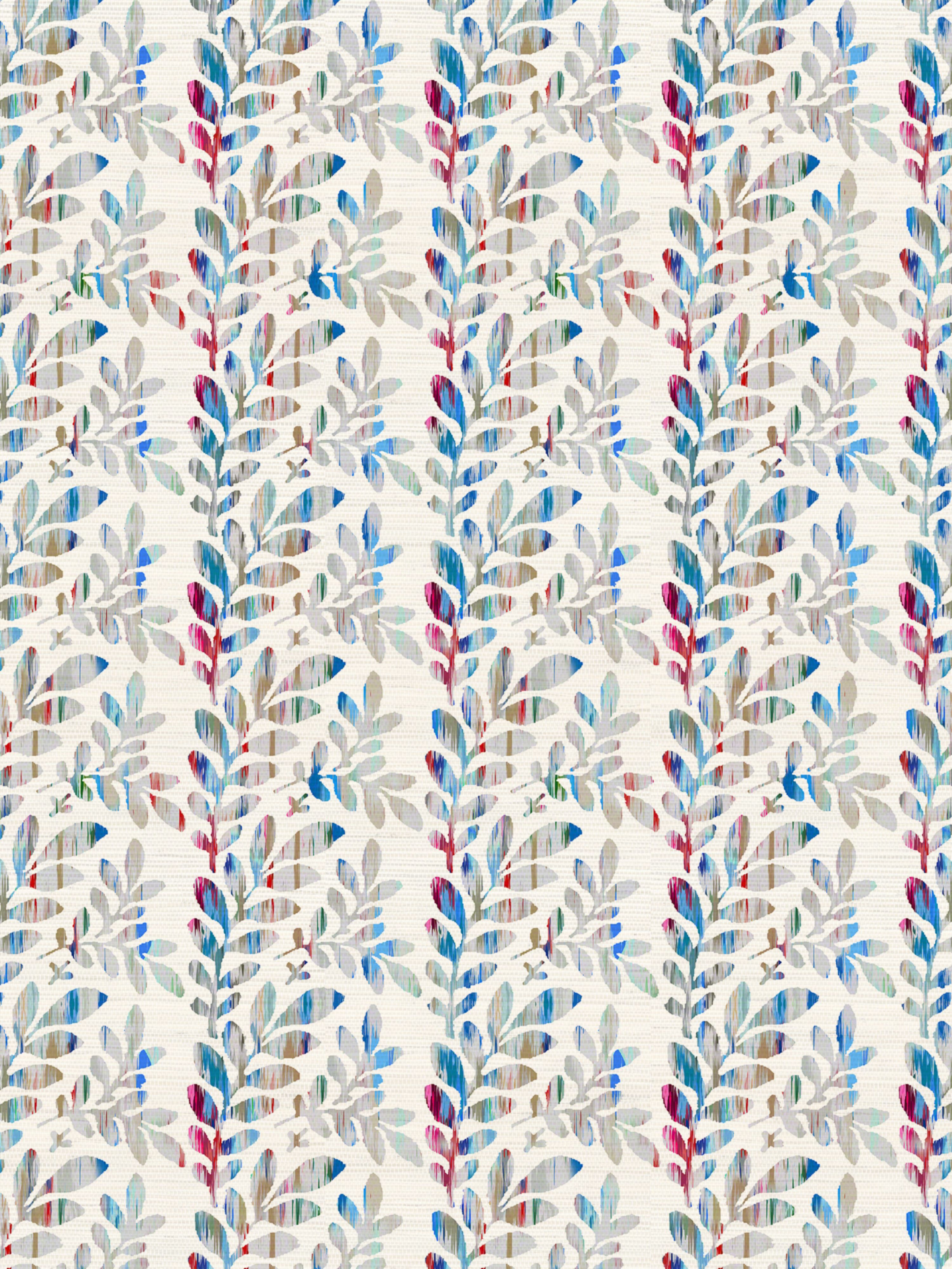 Tuileries wallpaper in french blue color - pattern number WNM 0001RIES - by Scalamandre in the collection