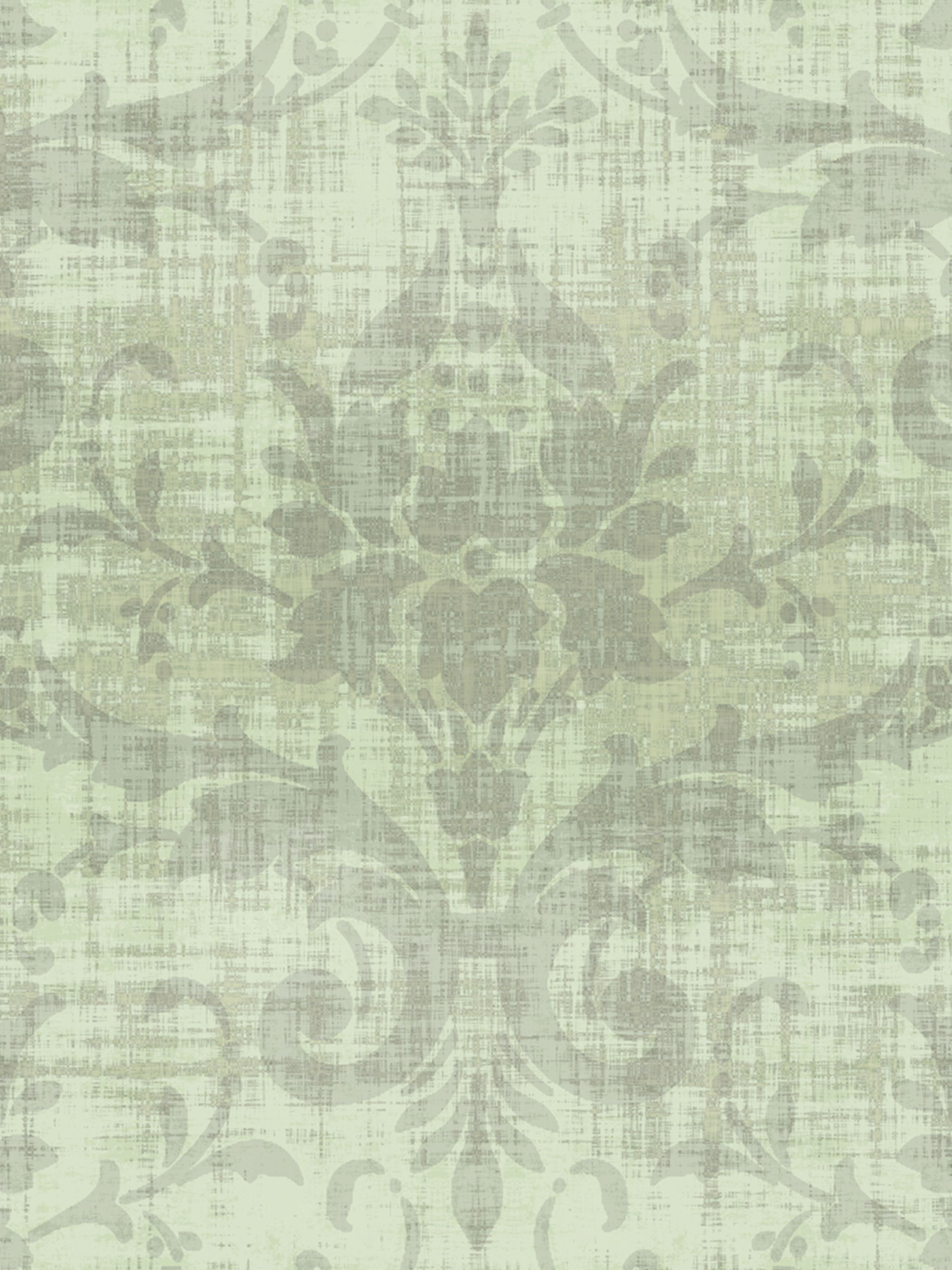 Ballroom wallpaper in celadon color - pattern number WNM 0002BALL - by Scalamandre in the collection