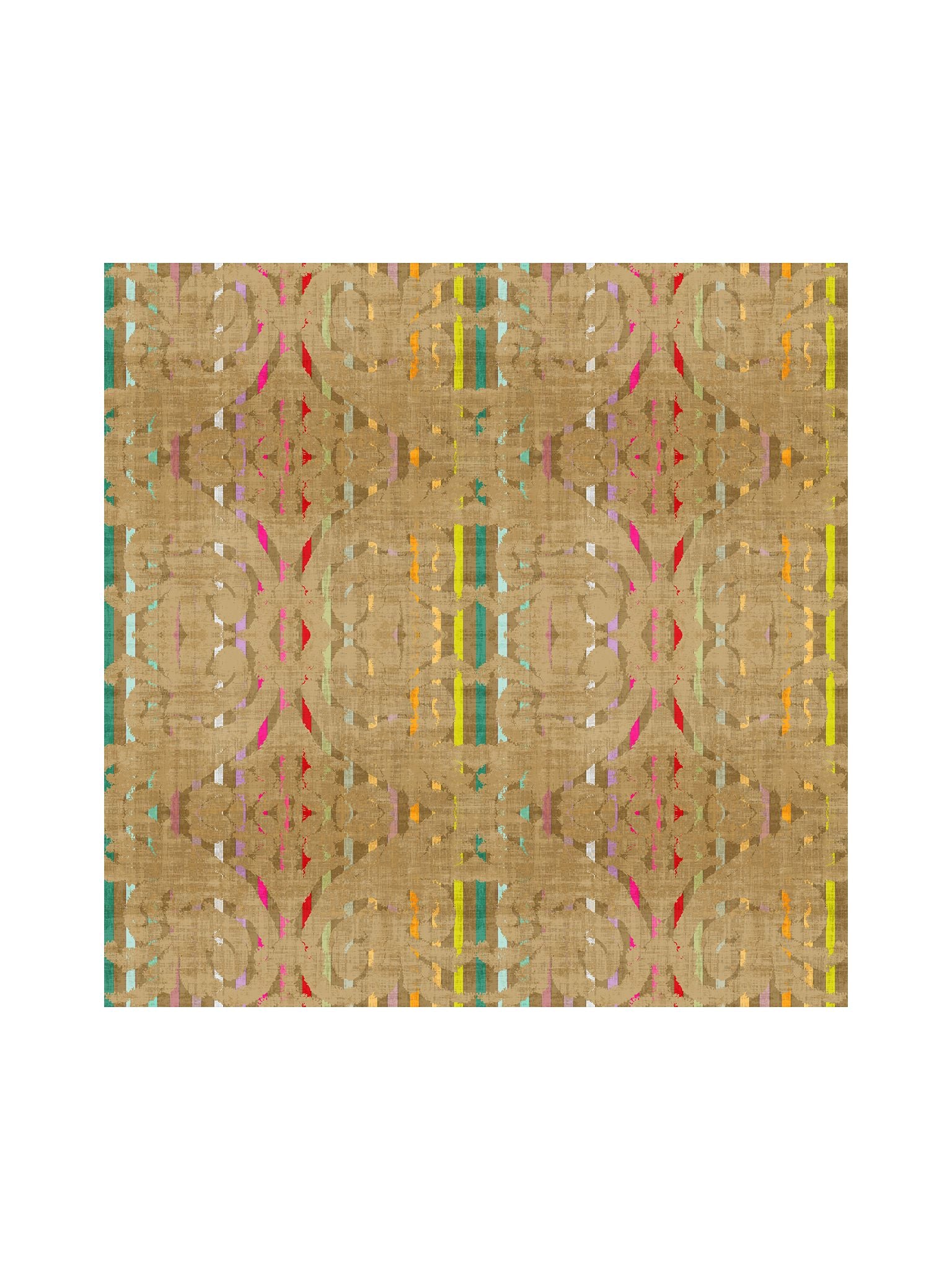 Dapper fabric in gold color - pattern number WNM 0005DAPP - by Scalamandre in the  collection