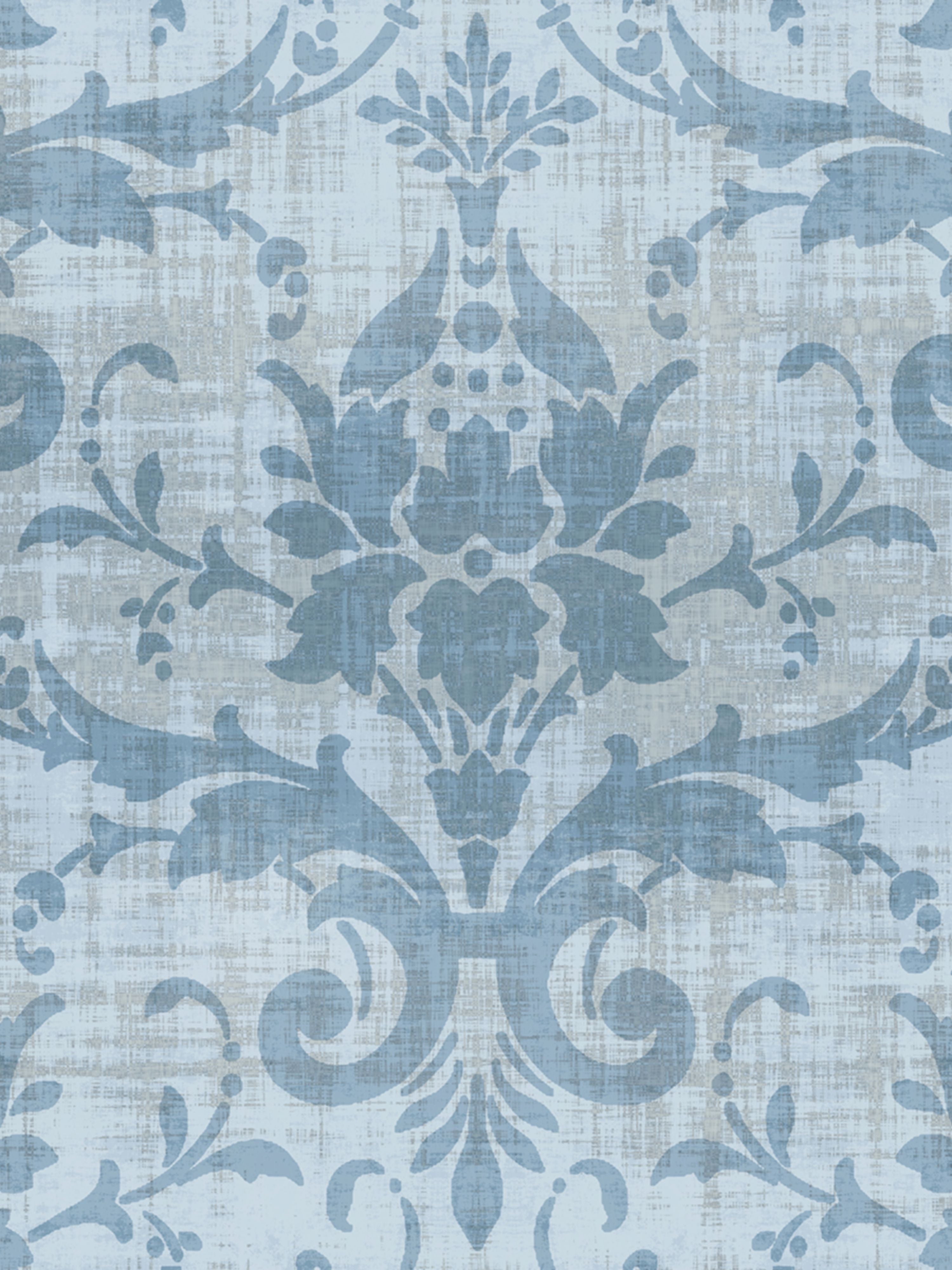 Ballroom wallpaper in slate color - pattern number WNM 0006BALL - by Scalamandre in the collection