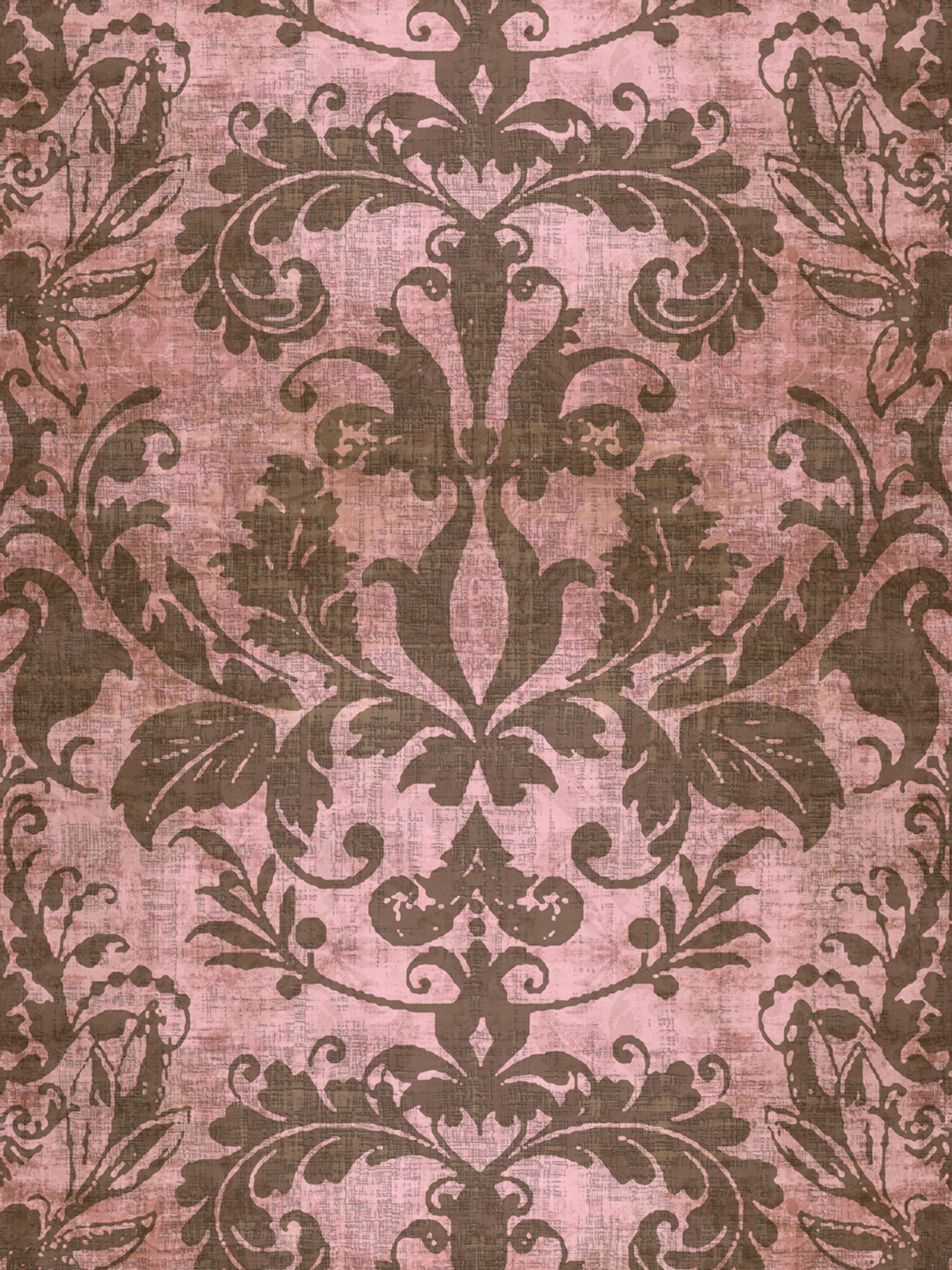 Palace Damask wallpaper in blush color - pattern number WNM 0008PALA - by Scalamandre in the collection