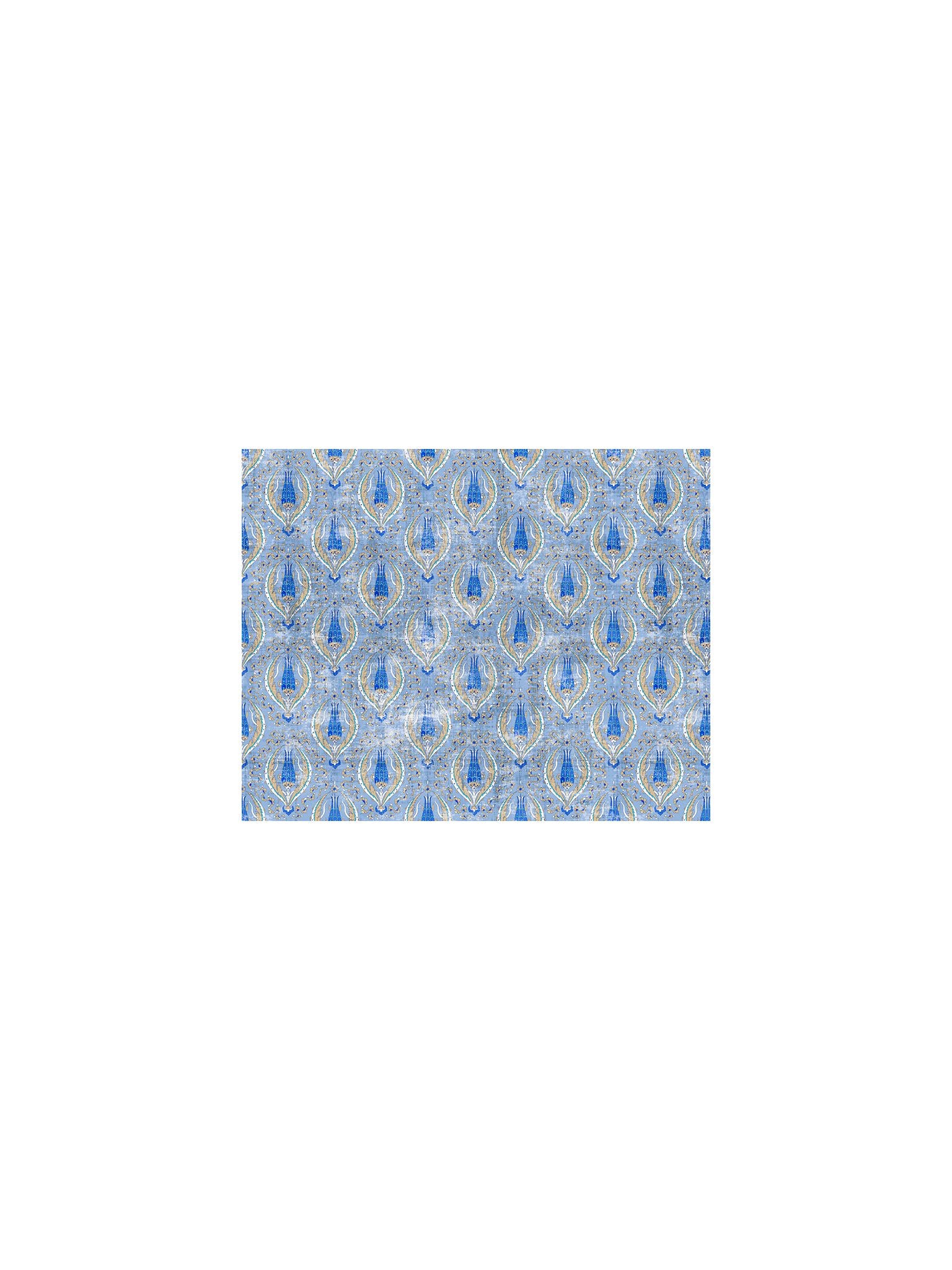 Byzantine Jewel fabric in classic color - pattern number WNM 1009BYZA - by Scalamandre in the collection