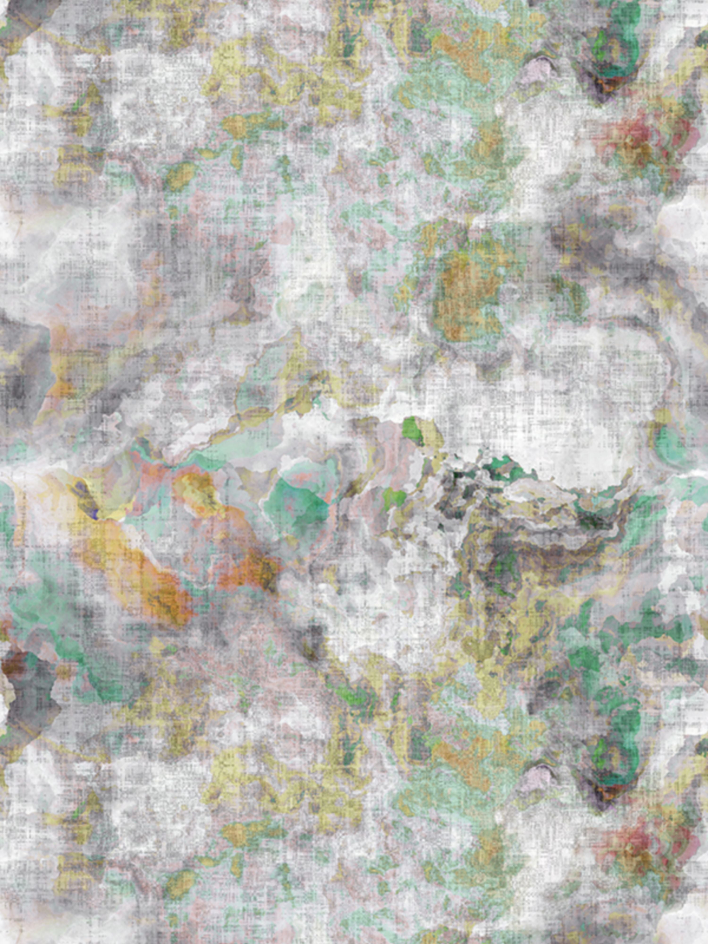 Impressionism wallpaper in fall color - pattern number WNM 1015IMPR - by Scalamandre in the collection