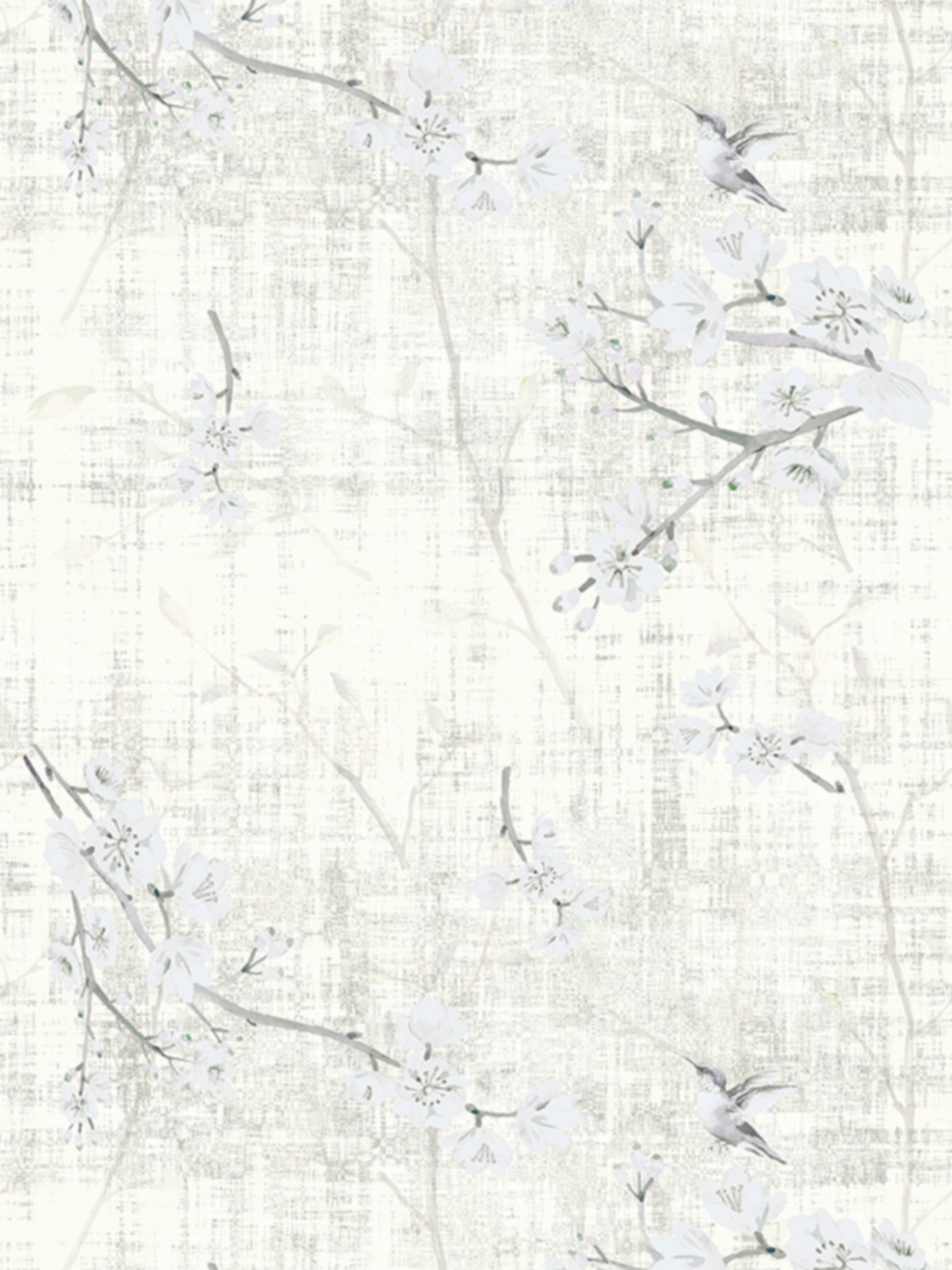 Blossom Fantasia wallpaper in ivory color - pattern number WNM 1024BLOS - by Scalamandre in the collection