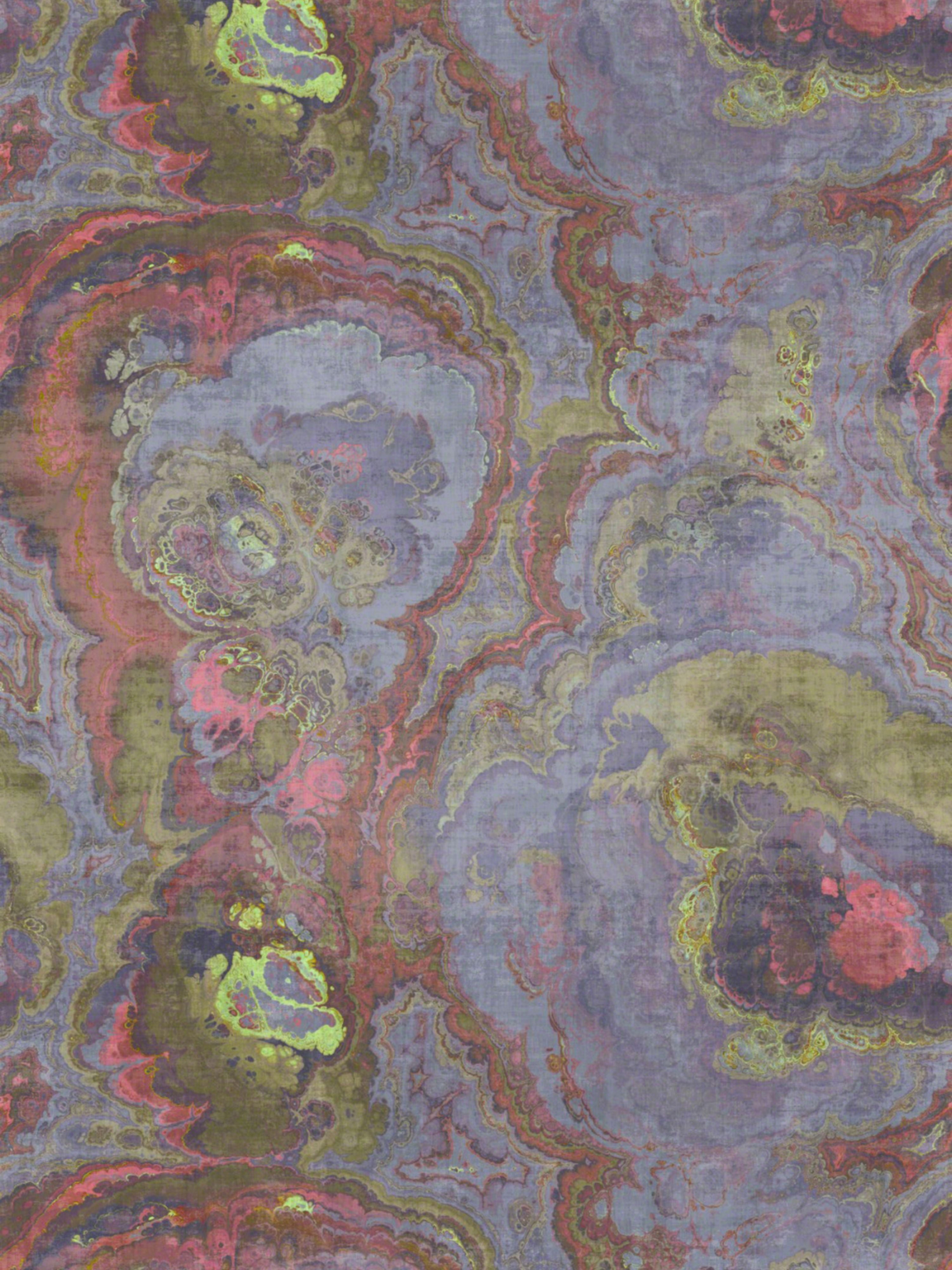 Agate wallpaper in taupe color - pattern number WNM 1047AGAT - by Scalamandre in the collection